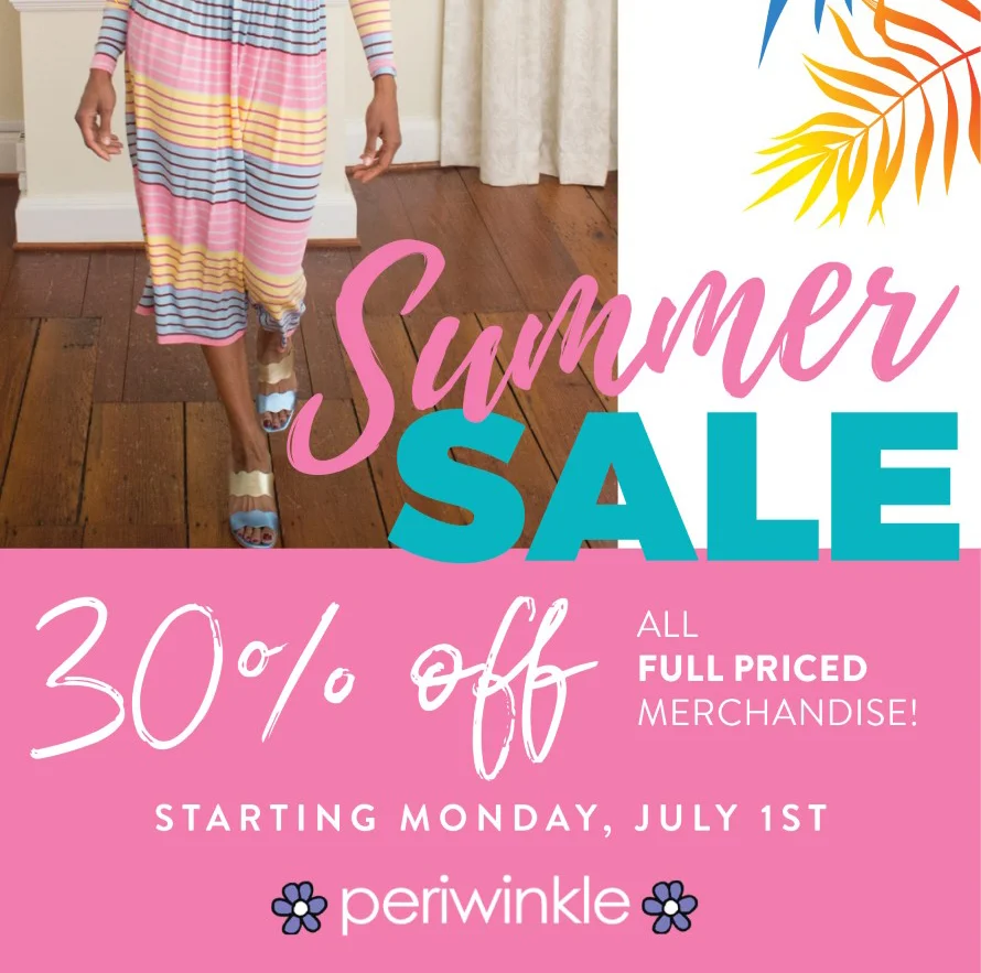 Periwinkle Summer Sale Time!