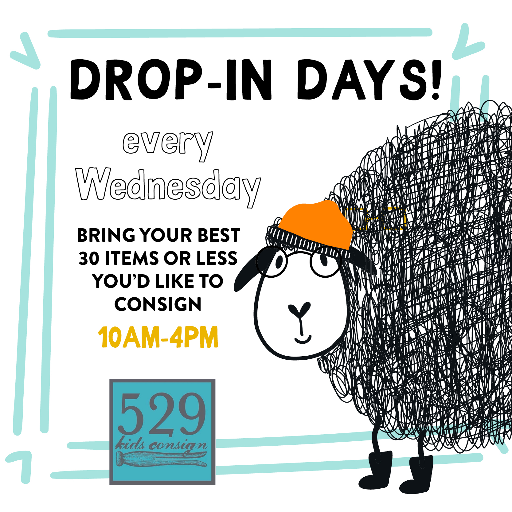 529 Kids Consign Fall Drop-In Days!