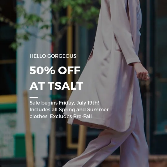 TSALT Sale 