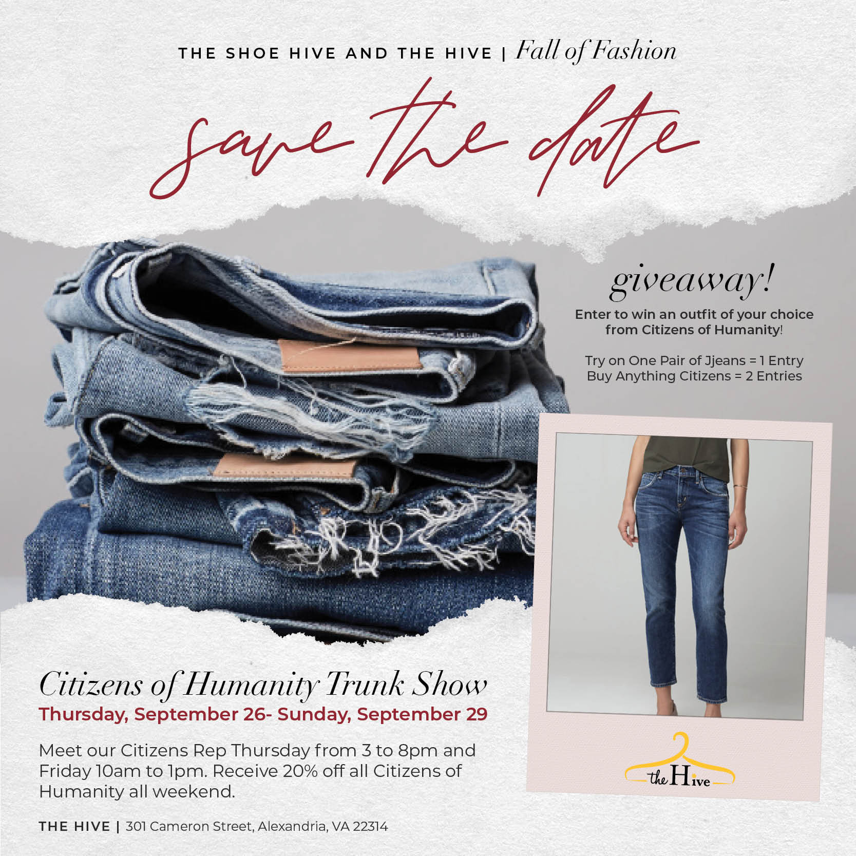 Citizens of Humanity Trunk Show