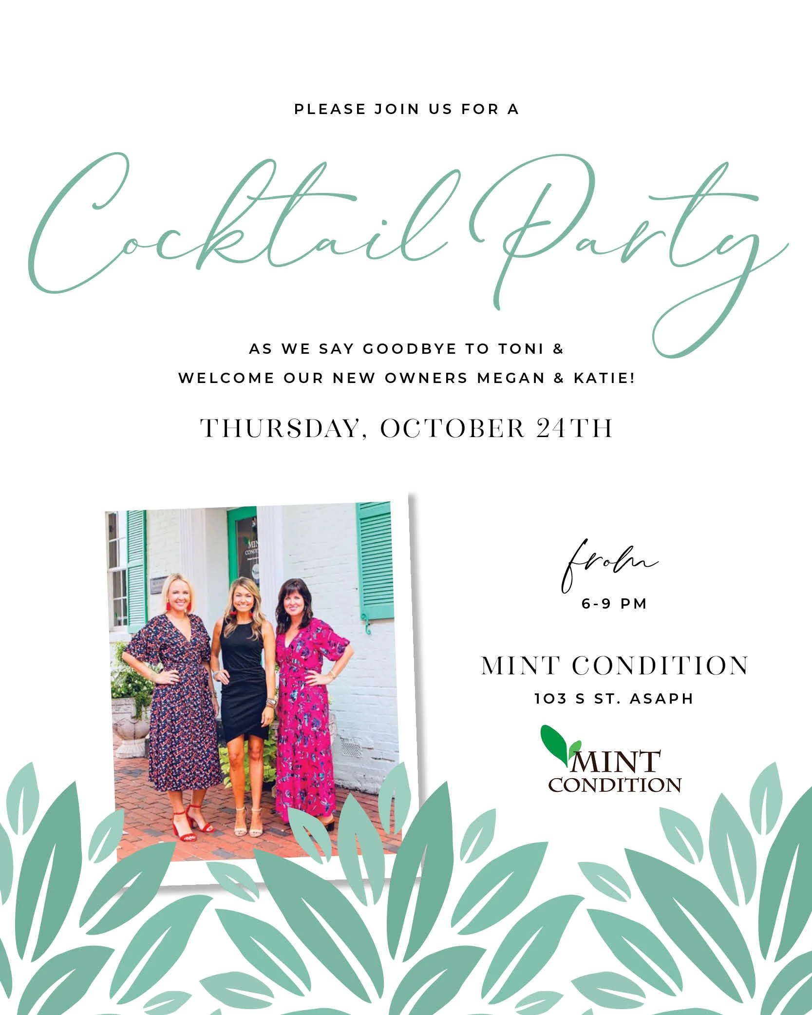 Mint Condition Cocktail Party