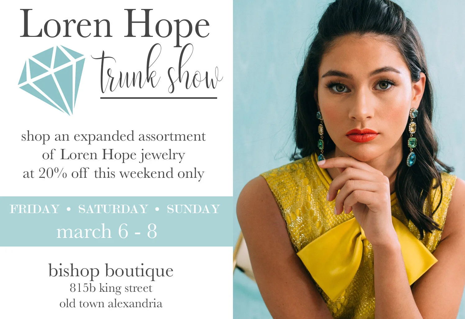 Loren Hope Trunk Show