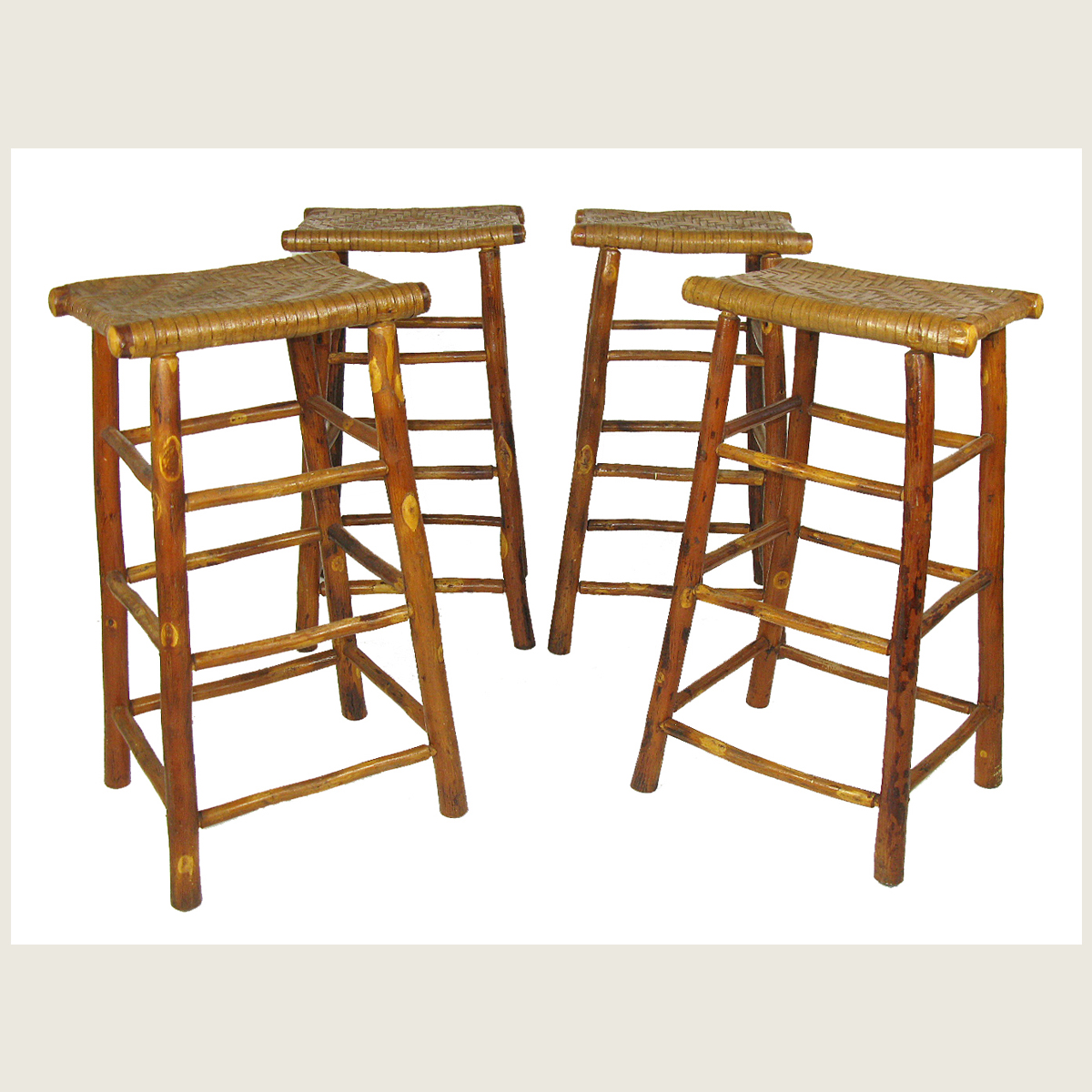 Hickory Bar Stools