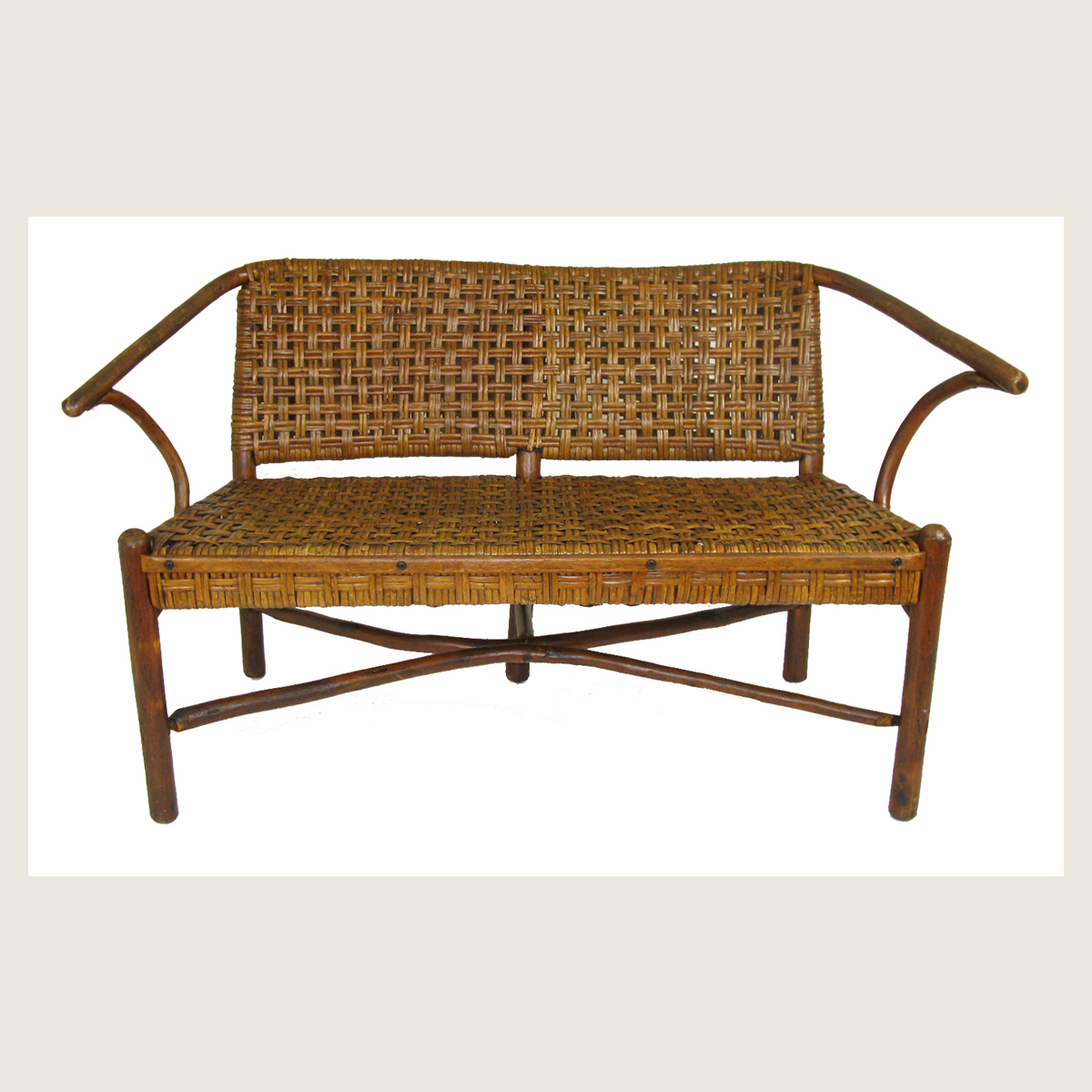 Old Hickory Russel Wright Settee