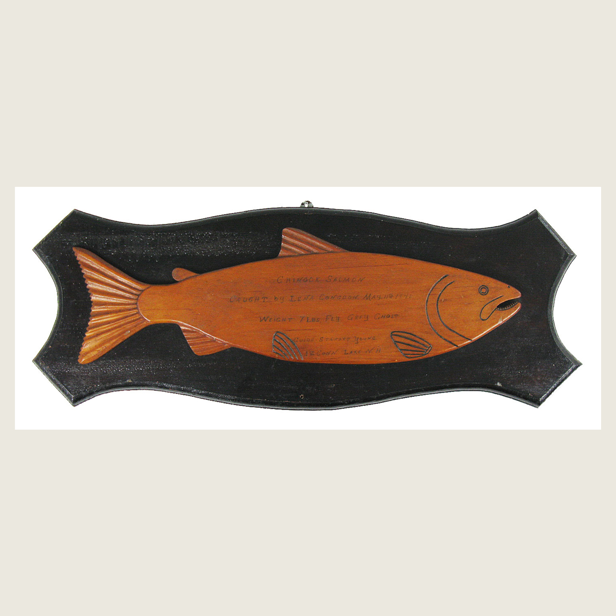 Commemorative Fish Plaque