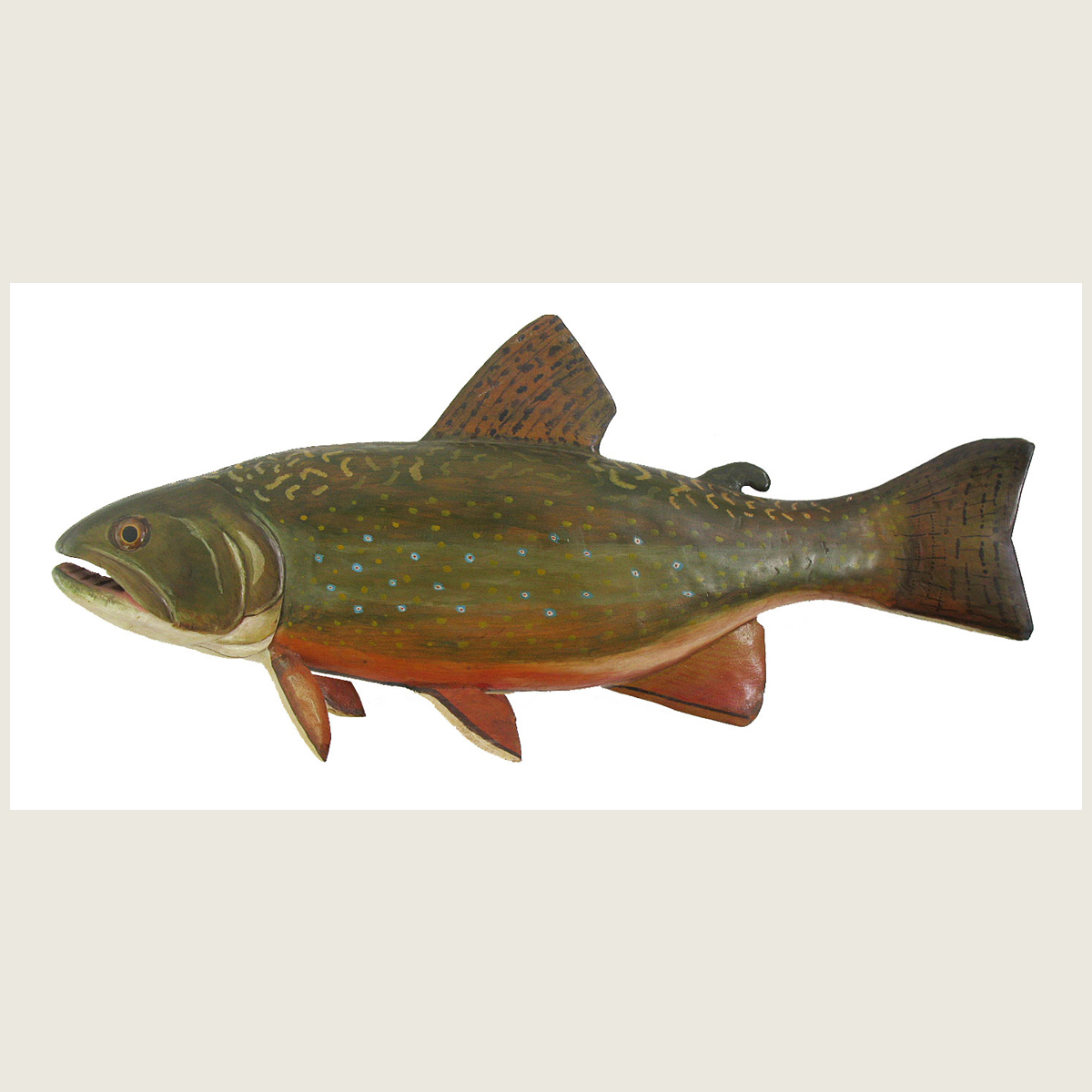 Brook Trout Carving