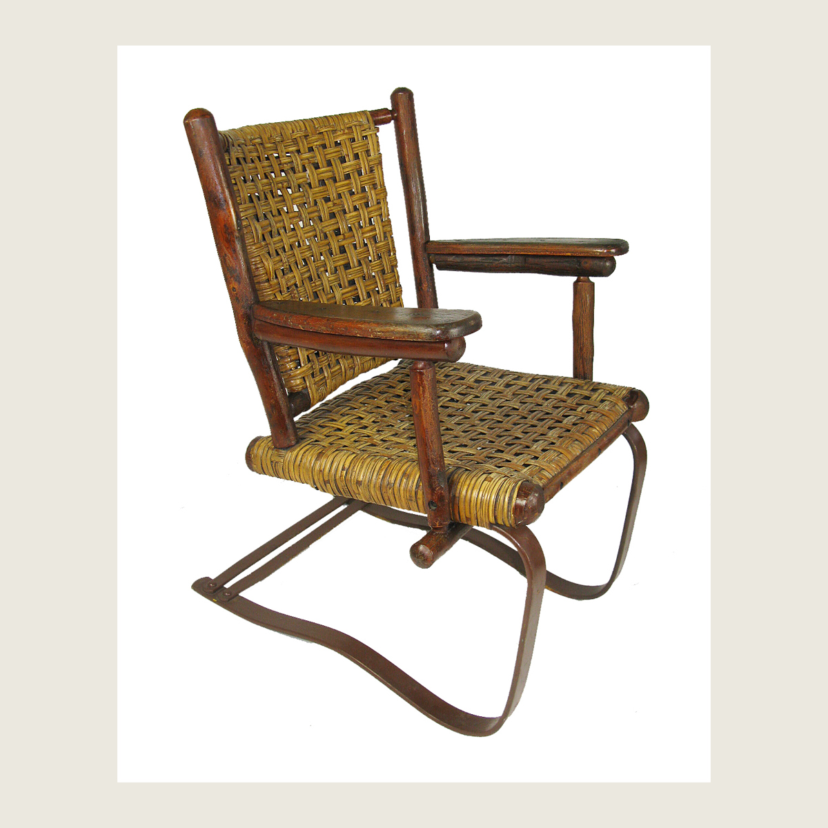 Old Hickory Spring Chair
