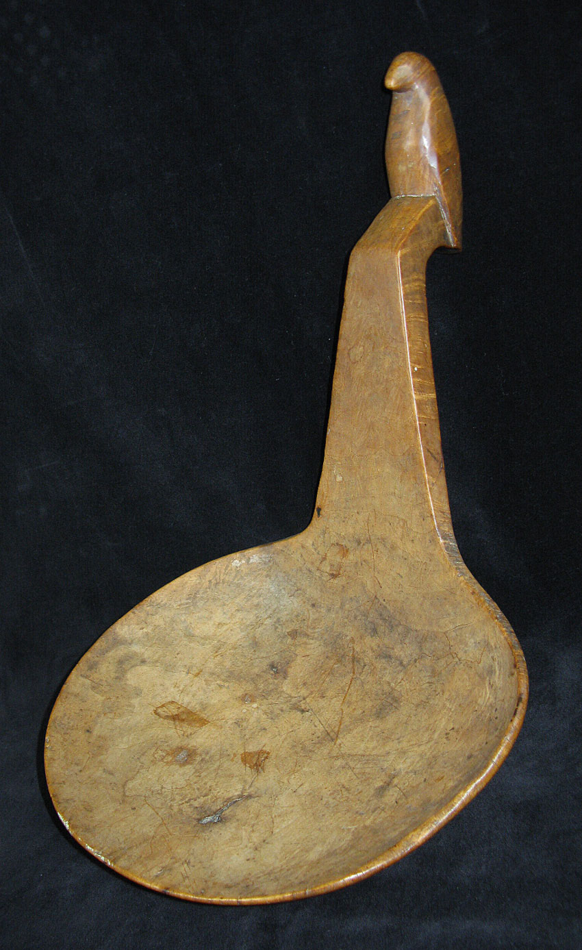 Bird's Head Handle Antique LADLE