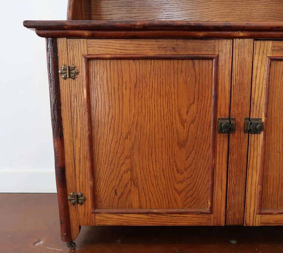 Rustic Hickory Furniture Company Cupboard — Cherry Gallery