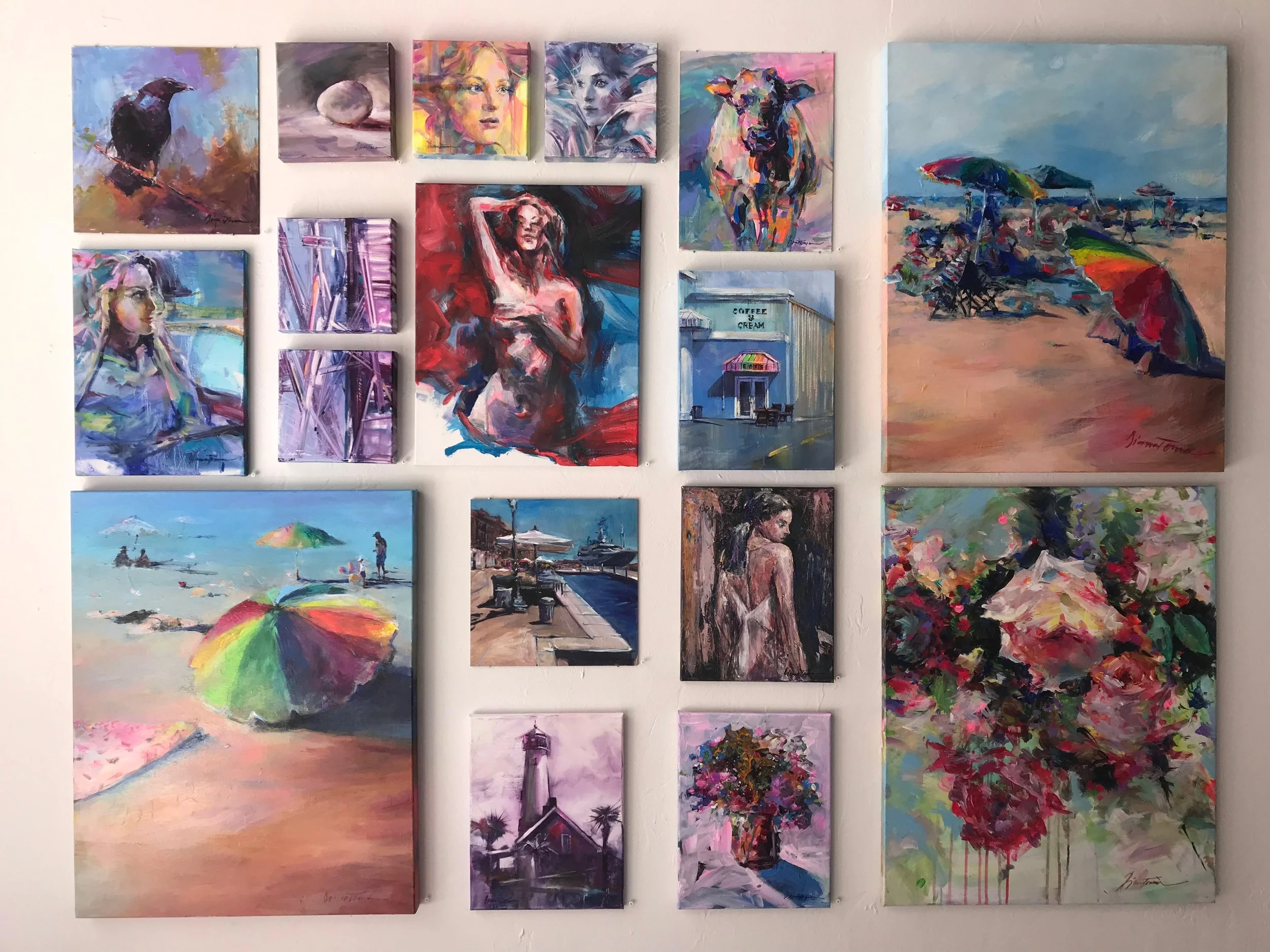 "Unframed" A Solo Exhibition by Diana Toma