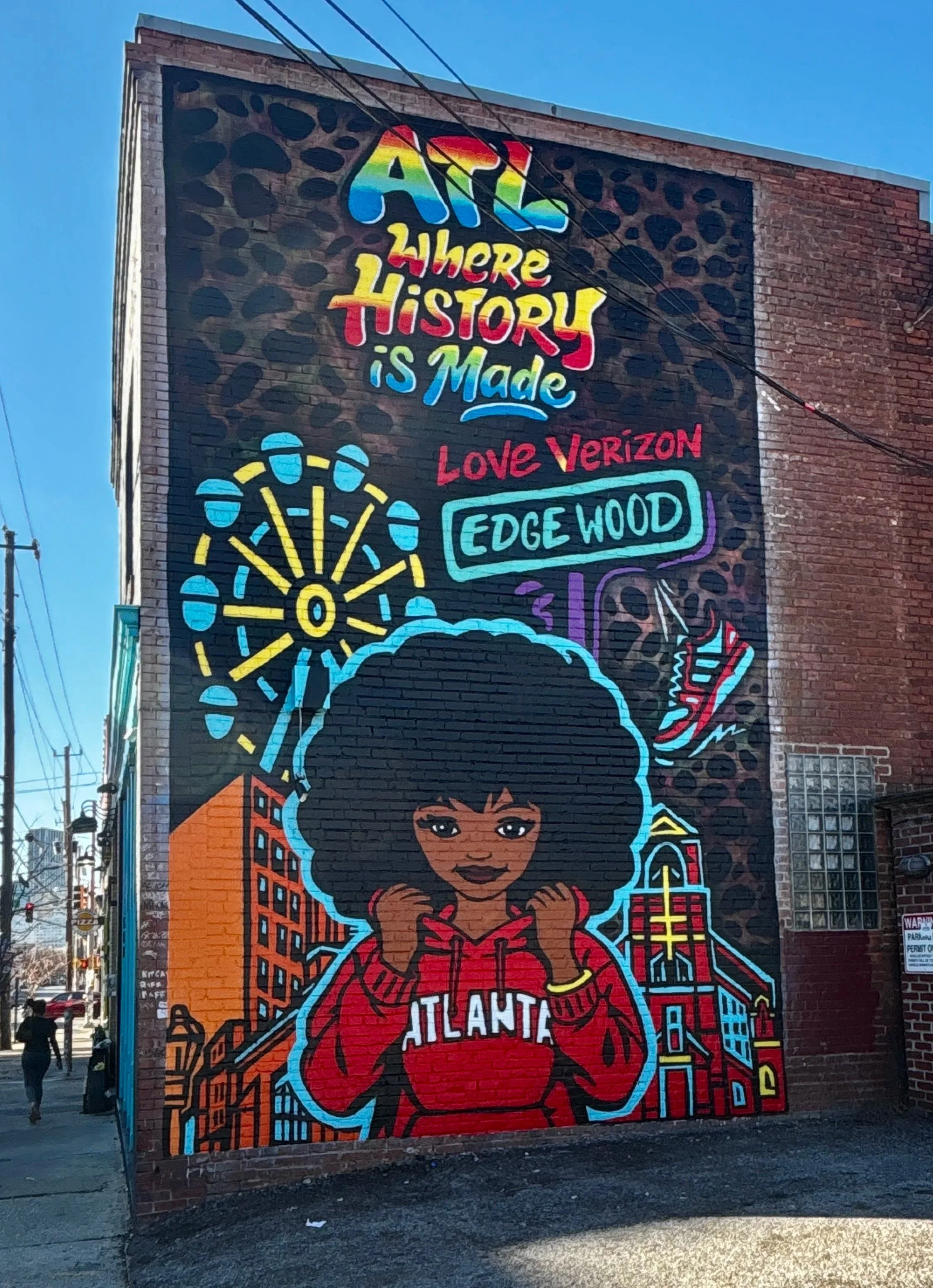 Verizon Wireless "Love Letters to Atlanta" Mural Project