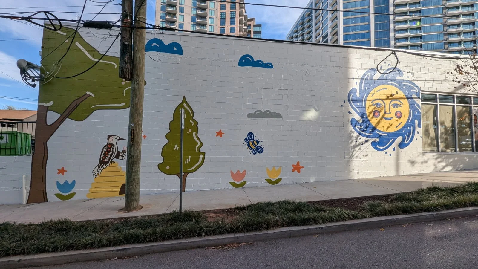 Spread Bagelry Mural 