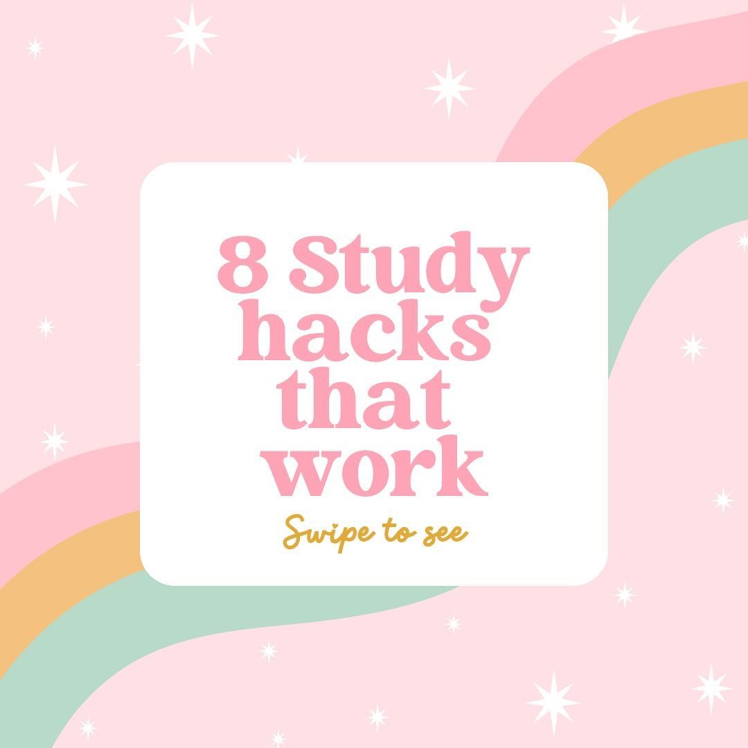 📚✨ Ready to boost your study game? Here are 8 hacks that actually work:
1️⃣ Read the Syllabus: For every subject make sure you read the syllabus and get to know it well. 
2️⃣ Prep Before Class: read the chapters before that lesson, this way, you&rsq