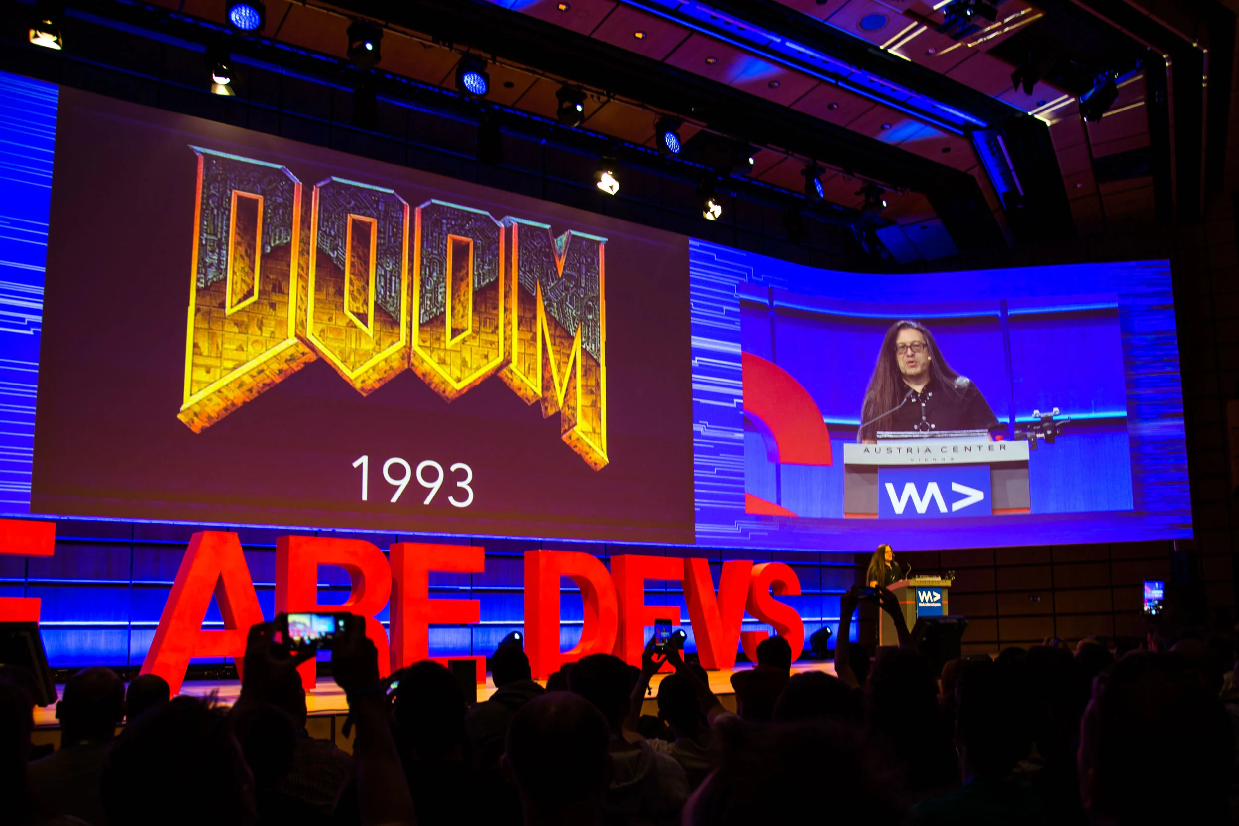 John Romero. Game designer of Doom, Quake, Wolfenstein 3D
