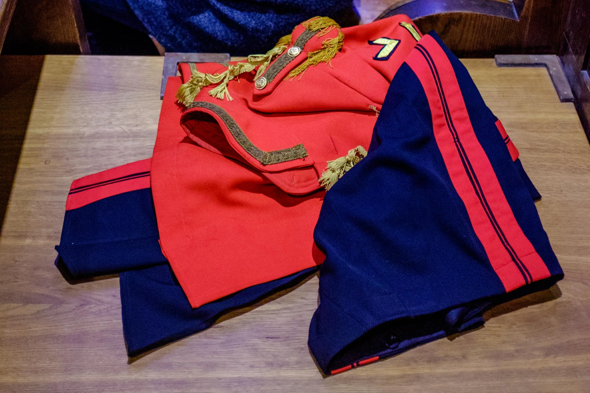 The costume sometimes worn by Falco for performances of his song 'Ganz Wien'