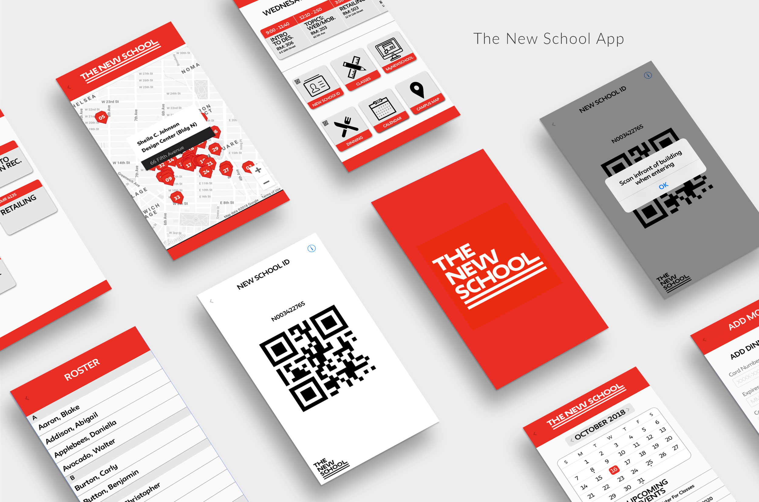 New School App - Rebranded the New School App
