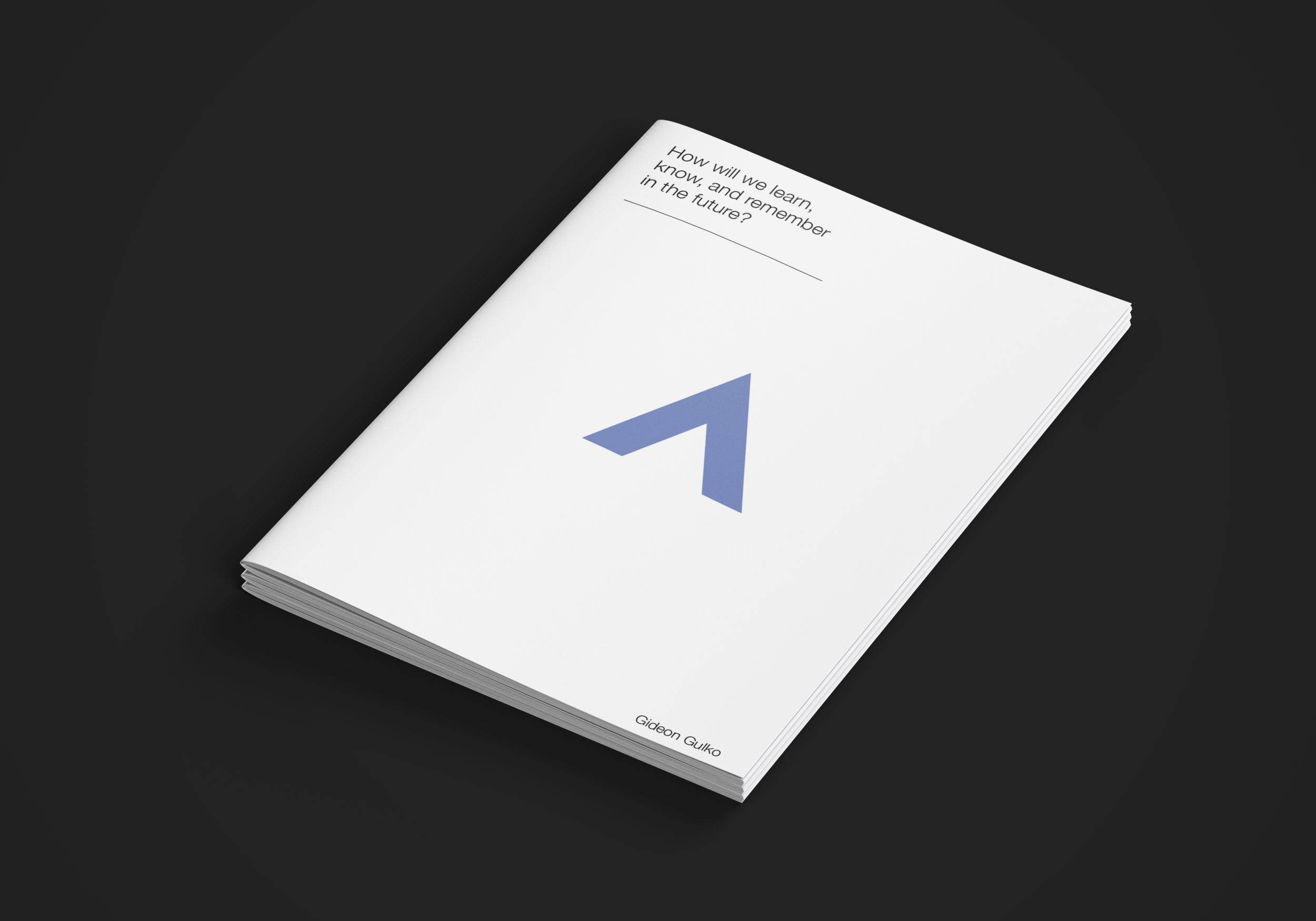  Future Book- Assignment  Book was made for class. This prompt ask to show how people will remember the future. I focused on the future of narratives in sports media.   