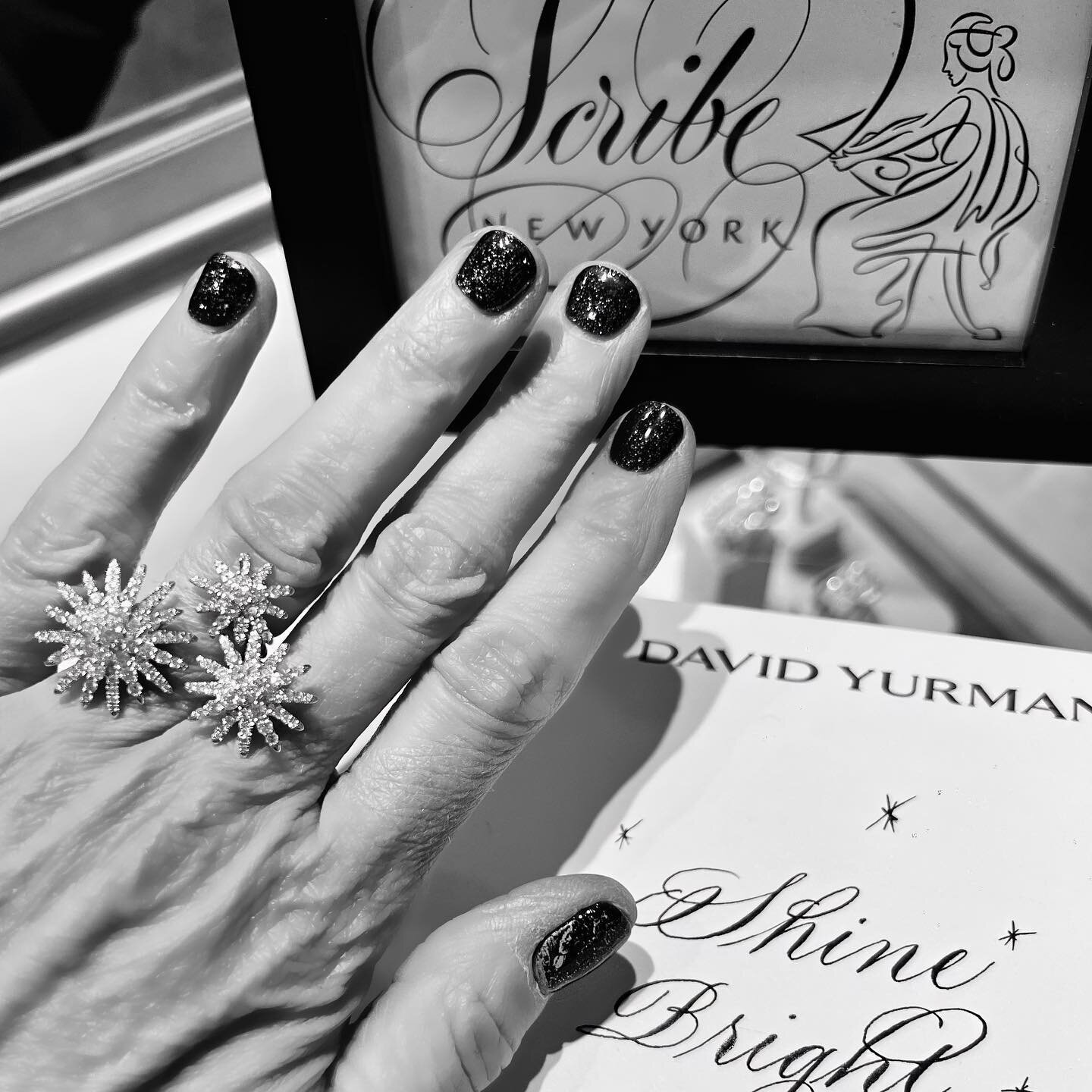 Spent the day scribing at the David Yurman flagship on 57th Street&hellip; also, I think this ring suits me!