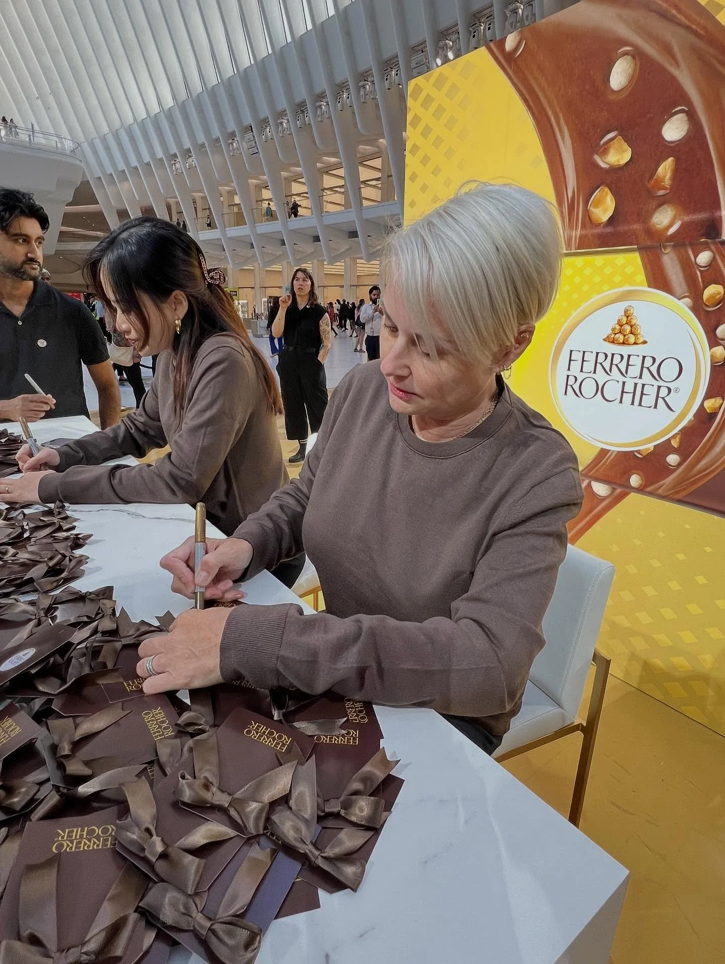As a Nutella lover, I&rsquo;m happy to scribe for Ferrero Rocher at the Oculus as they launch a new chocolate collection.