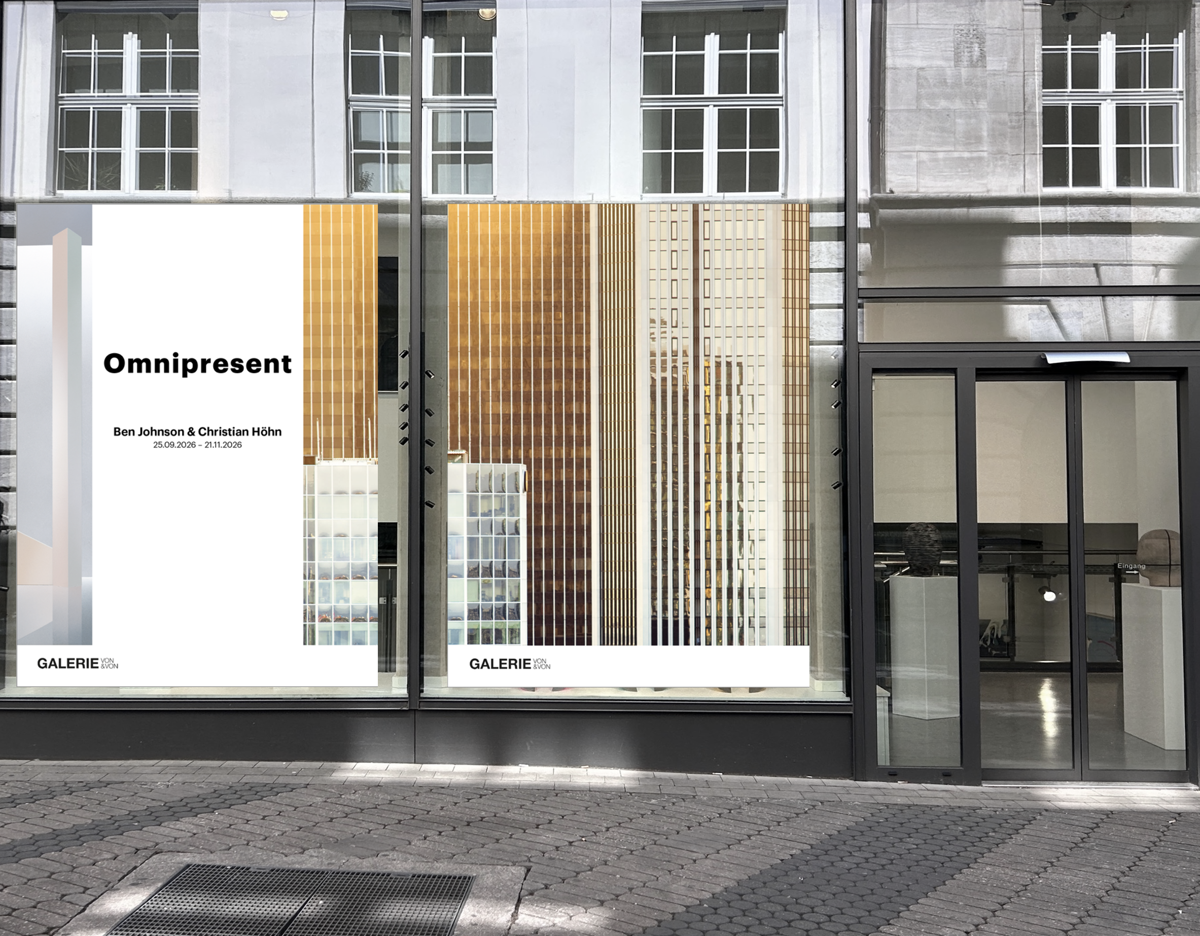 GALERIE VON&amp;VON - "OMNIPRESENT - Christian Höhn und Ben Johnson"