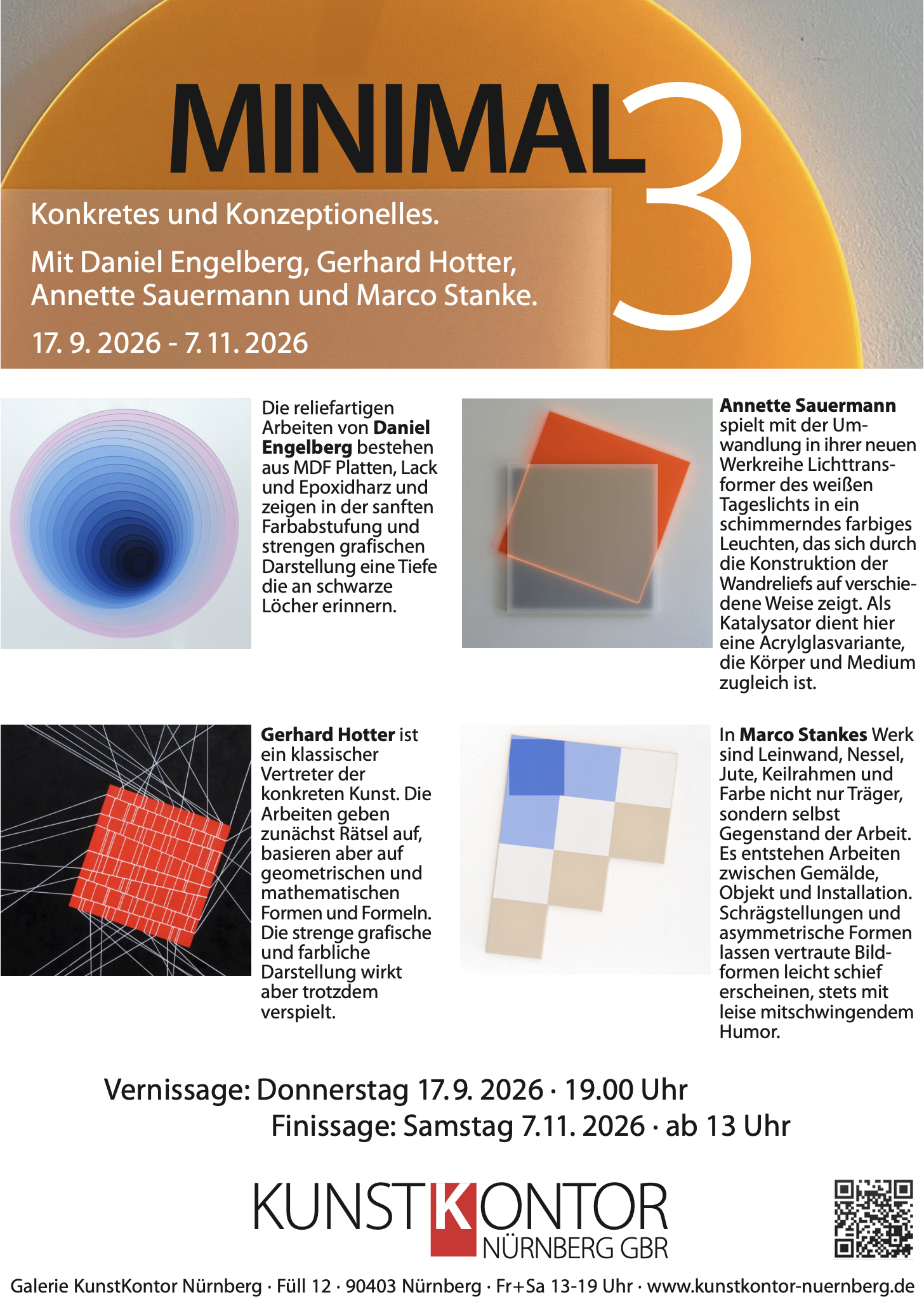 KunstKontor - "MINIMAL3"