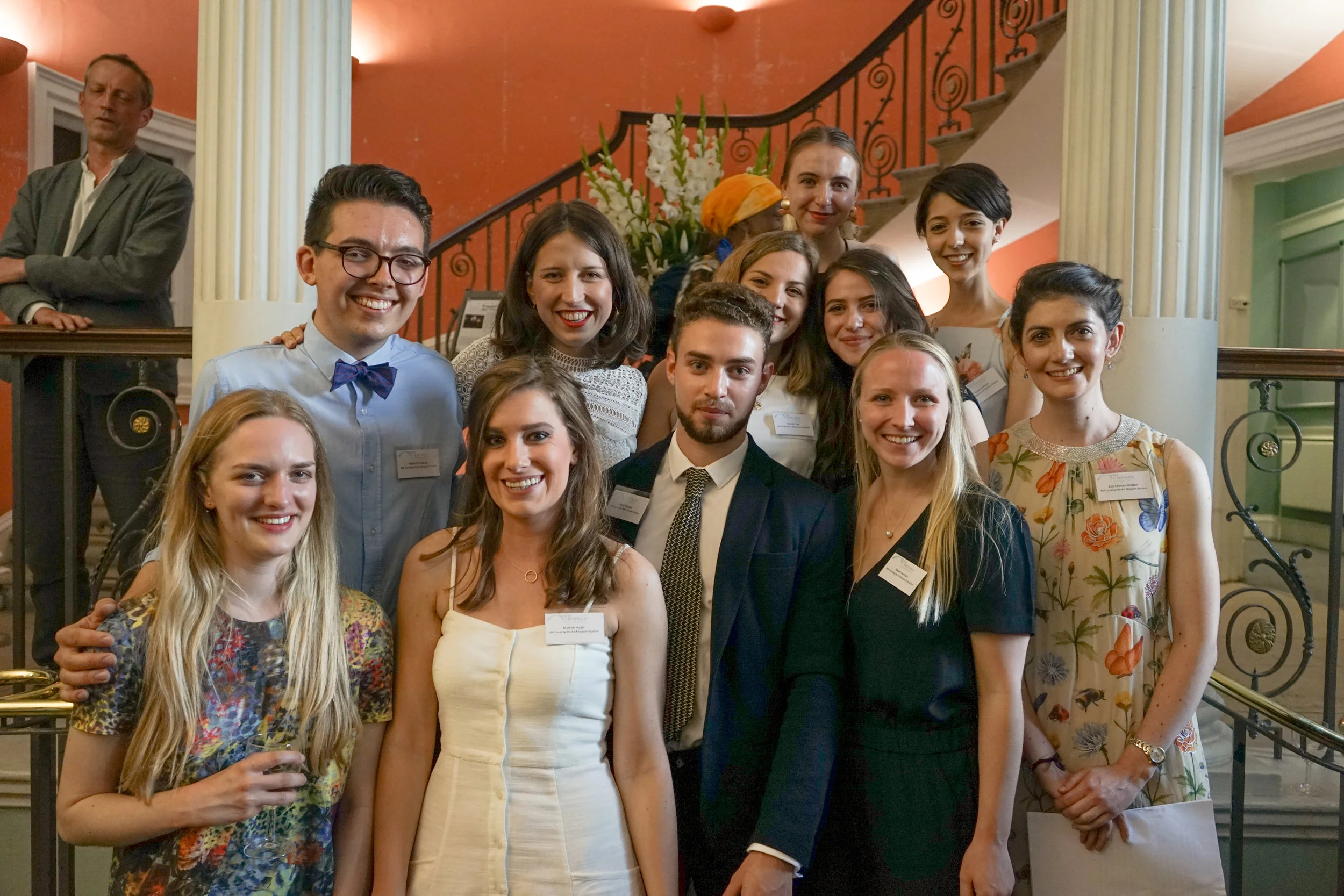  MA Curating the Art Museum 2017 group at the opening of  CORPUS: The Body Unbound  (June 2017). 