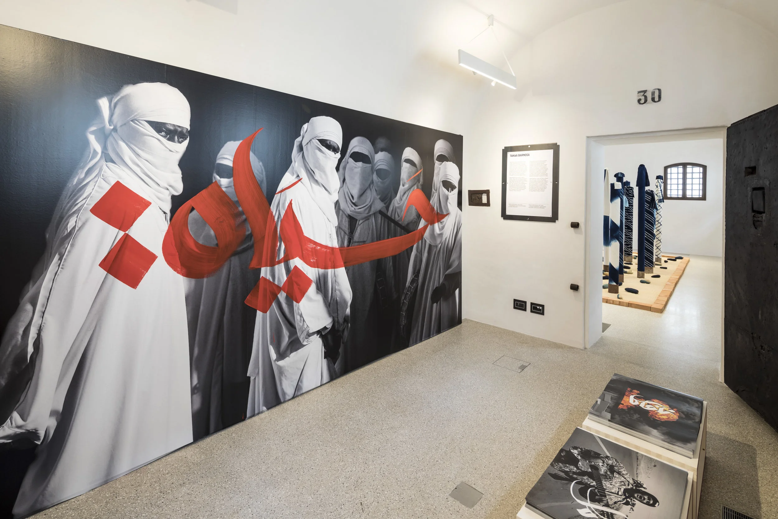  Tewa Barnosa,  Words of Revolution  (2017-2018) Photographic prints. 