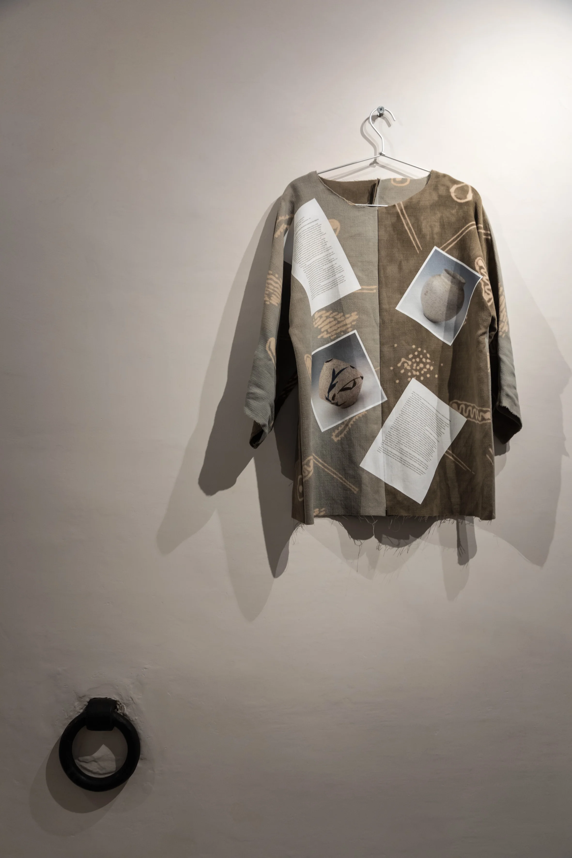  Taro Furukata,  The Colors Flow Slowly Through My Body (Water River and Schoenheimer)  (2016) Mixed media. 