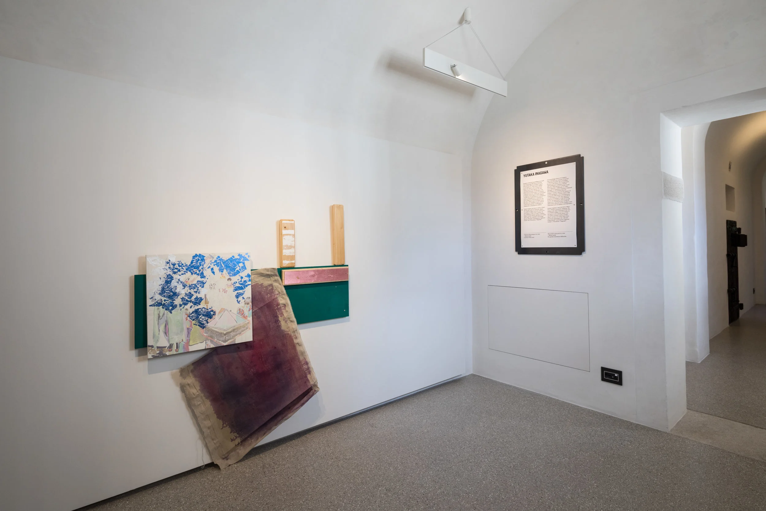  Yutaka Inagawa,  Iridescent Shenanigans 02  (2018) Mixed media. 