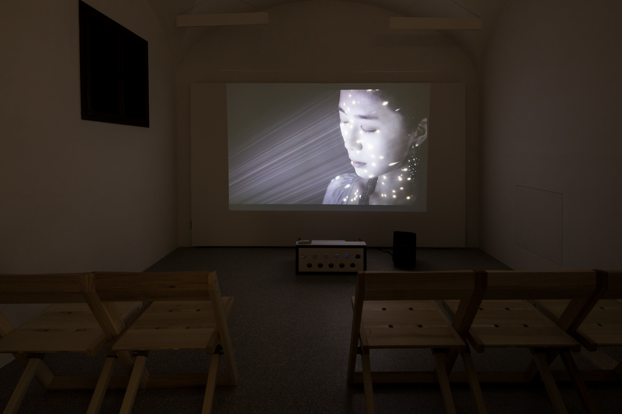  Nobumichi Asai,  INORI – we pray all nukes will eternally disappear from the world   (2017/08/06)  (2017) Video installation. 