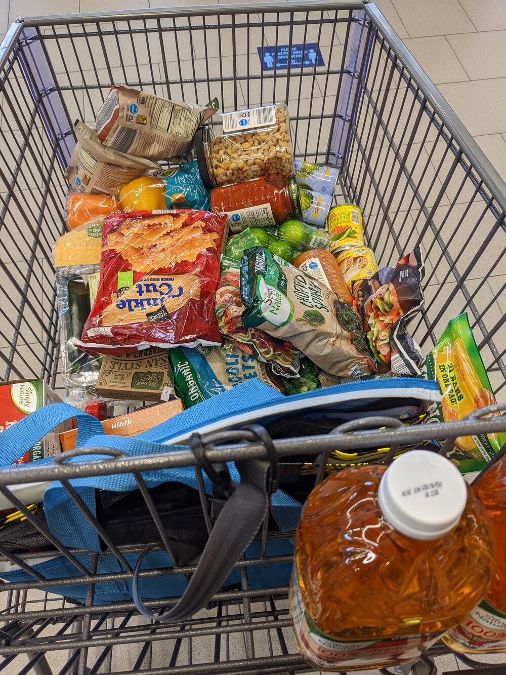 Aldi grocery haul. 