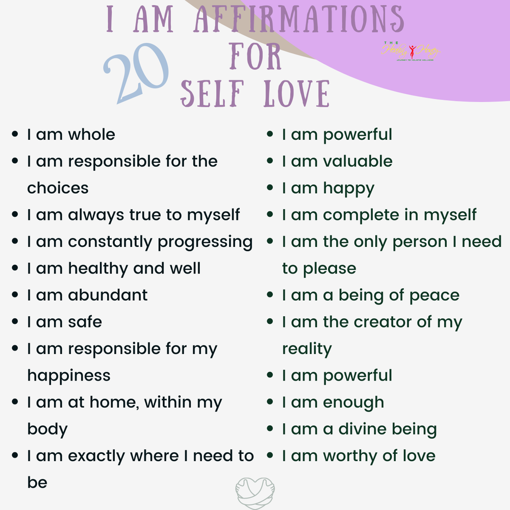 affirmations for mental healing