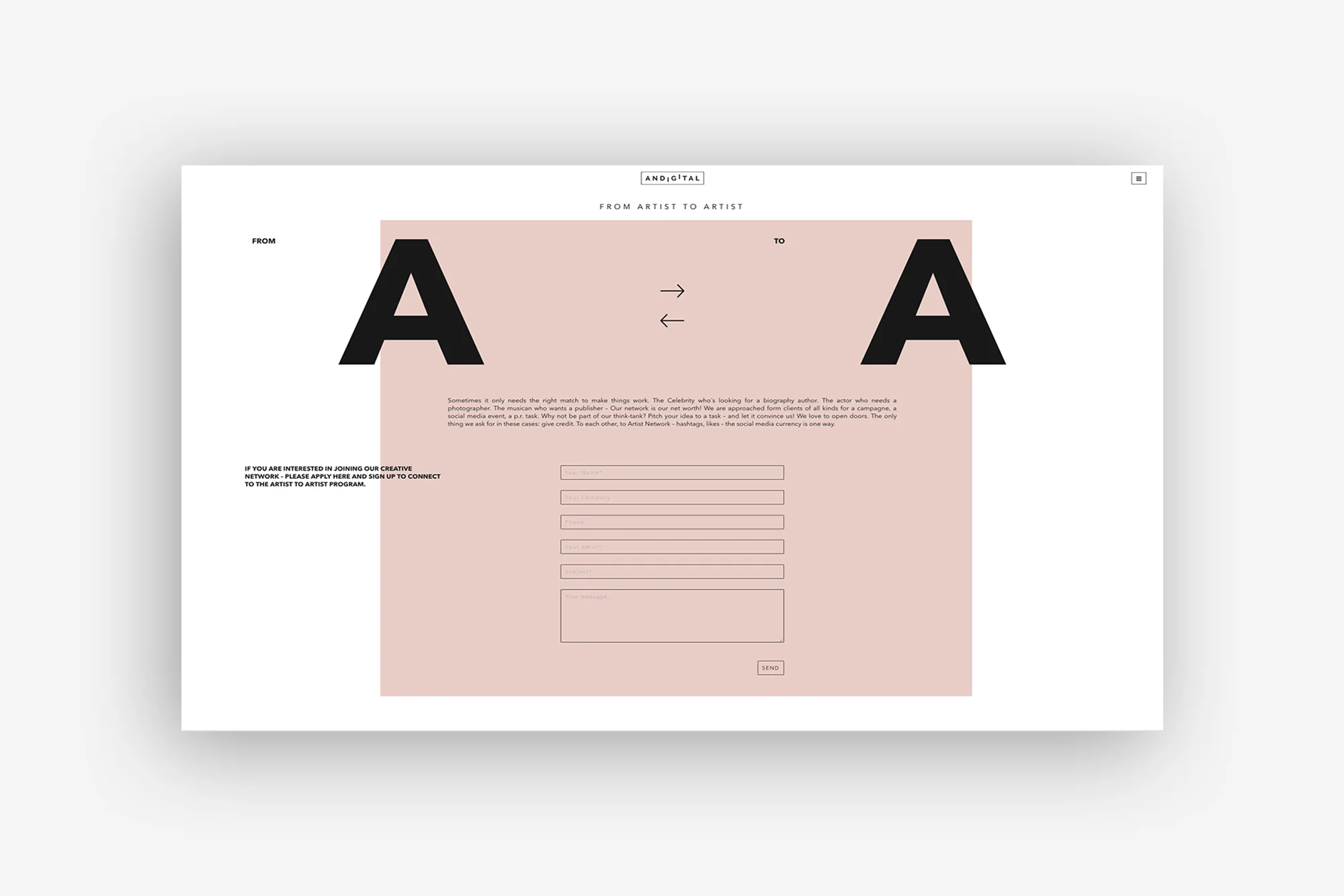 ANDigital — Corporate Design & Webdesign
