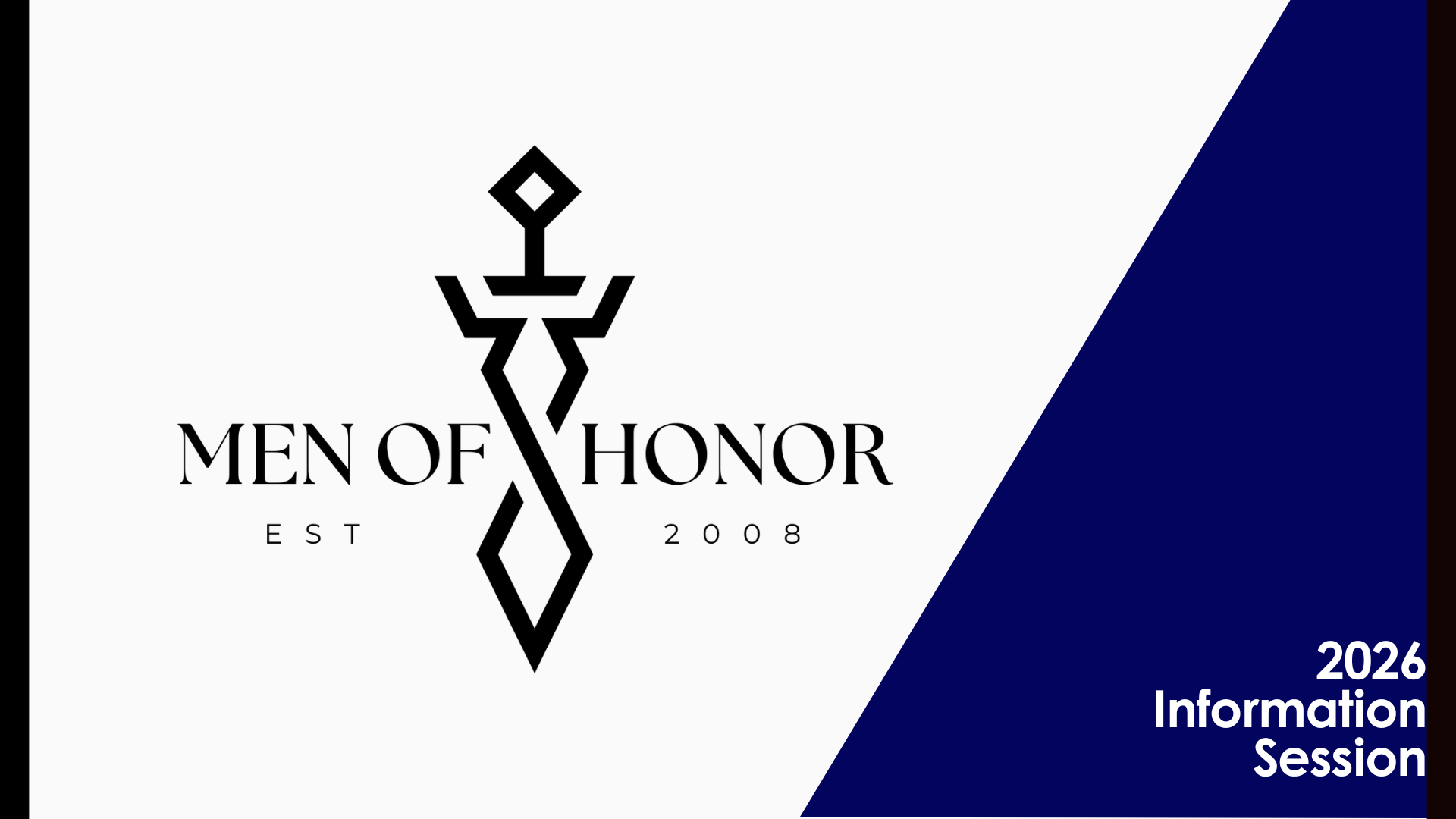 Men of Honor Information Session