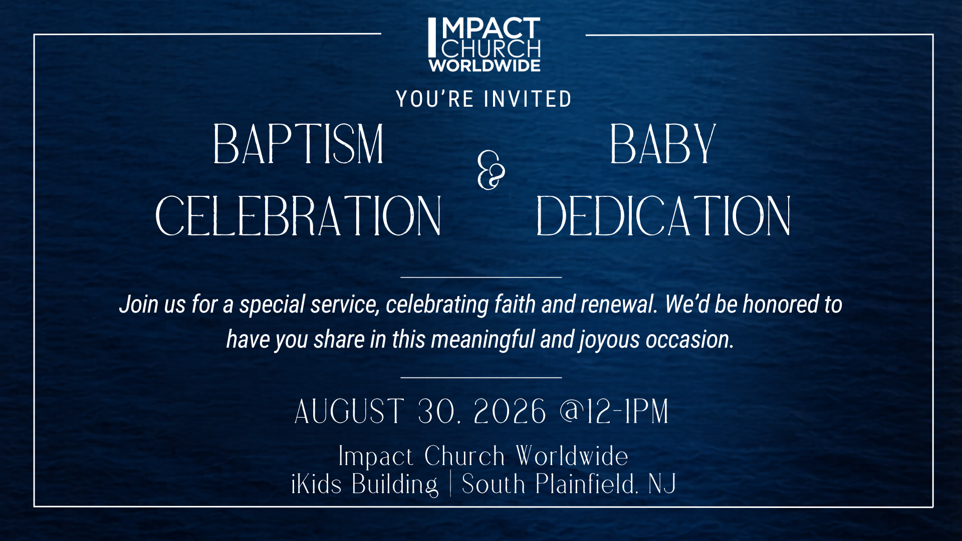 Baptism