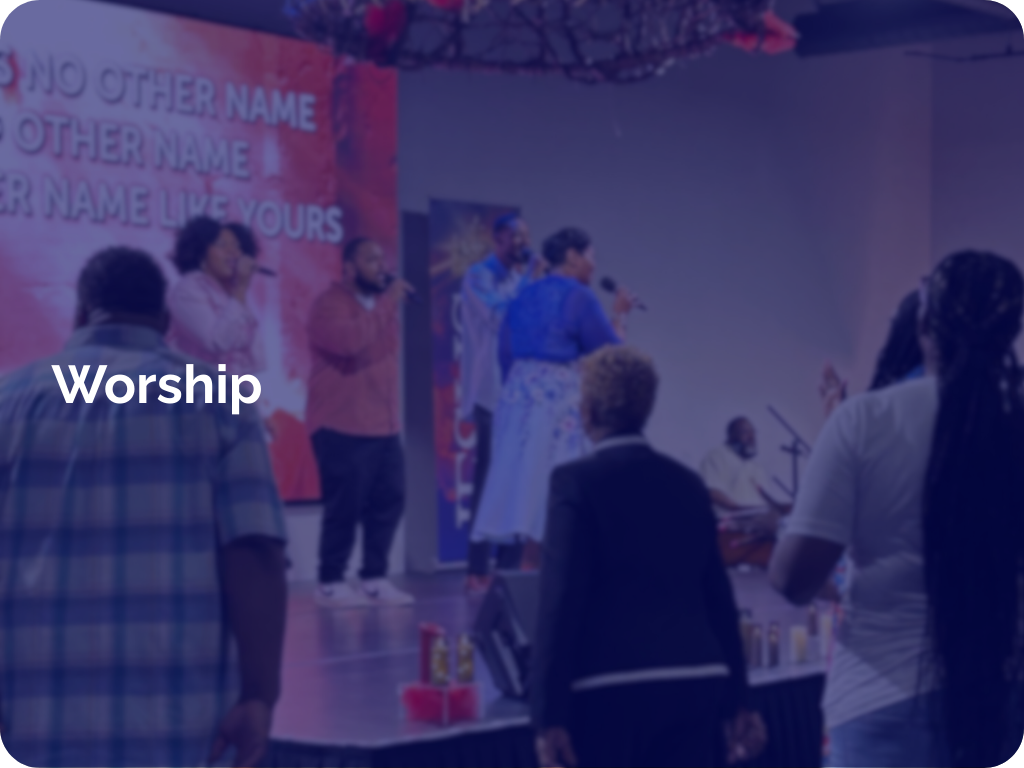 This team creates an atmosphere that invites congregants to experience a deeper connection to God through worship.