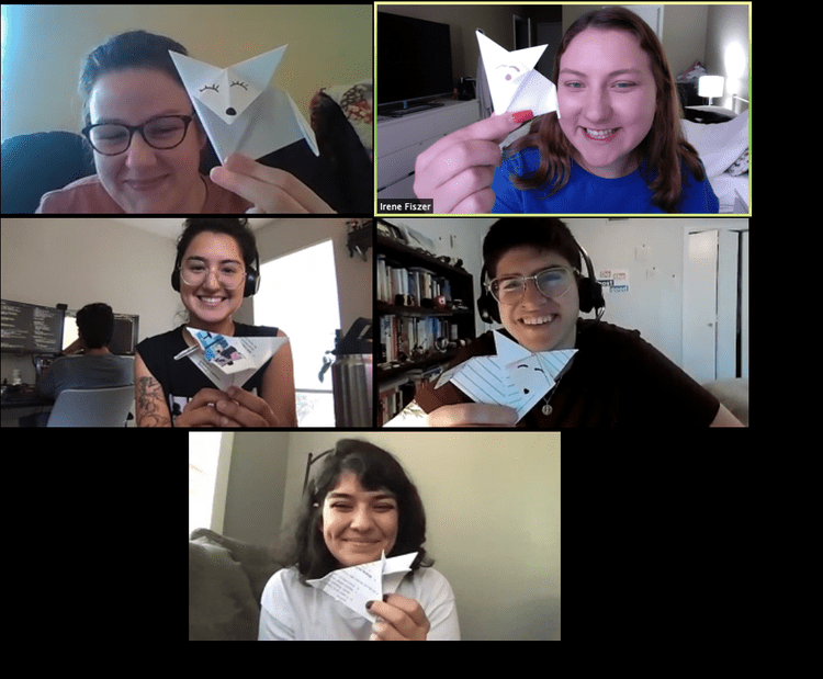 Origami on Zoom