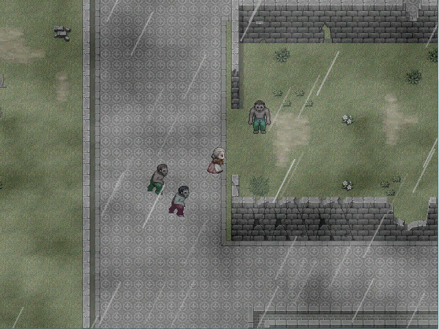 The zombie-infested ruined city