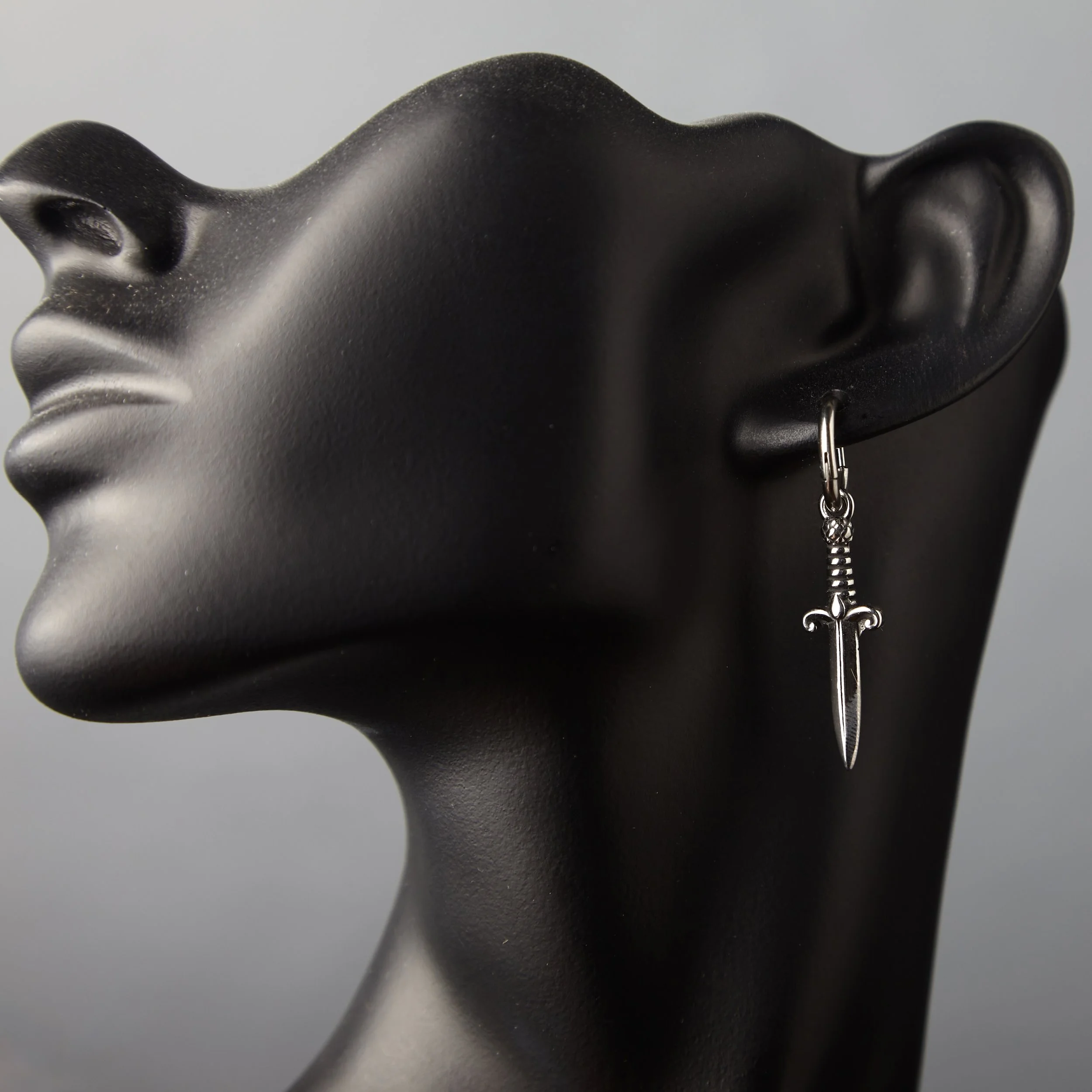 Dagger Hoops Earrings Chainmail .jpg