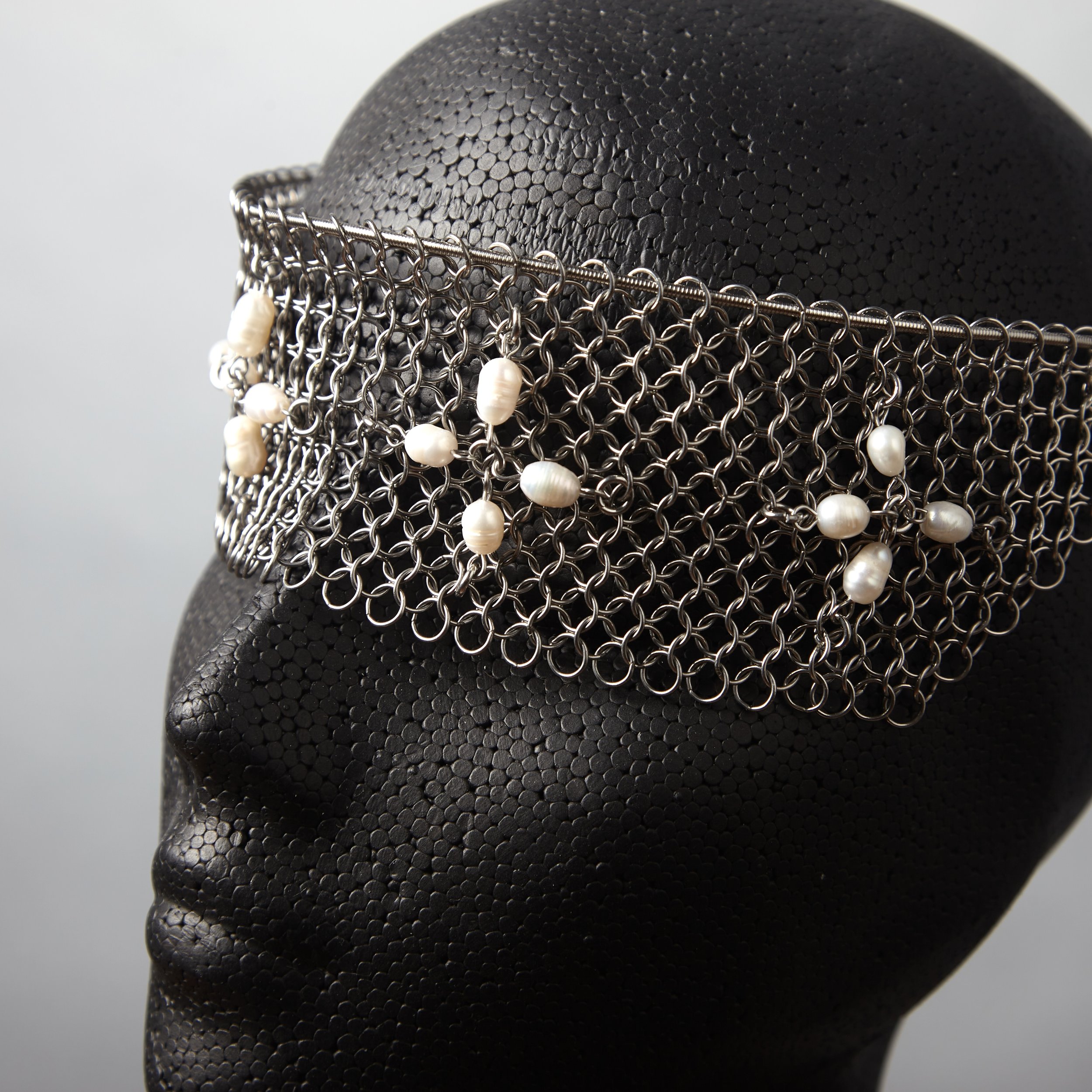 Holy Jester Veil Pearl Chainmaille.jpg
