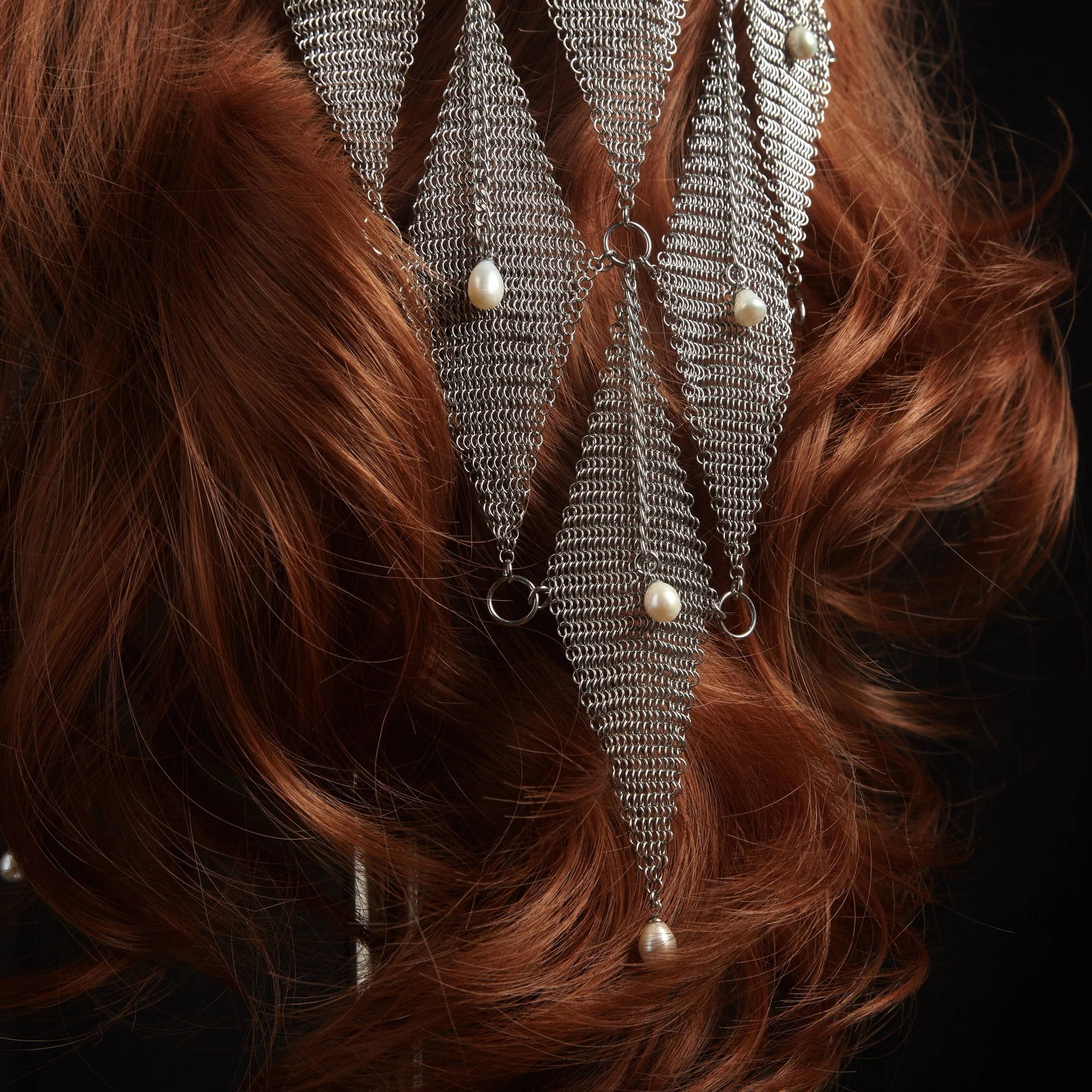 Damsel Veil Parl Chainmail chainmaille.jpg