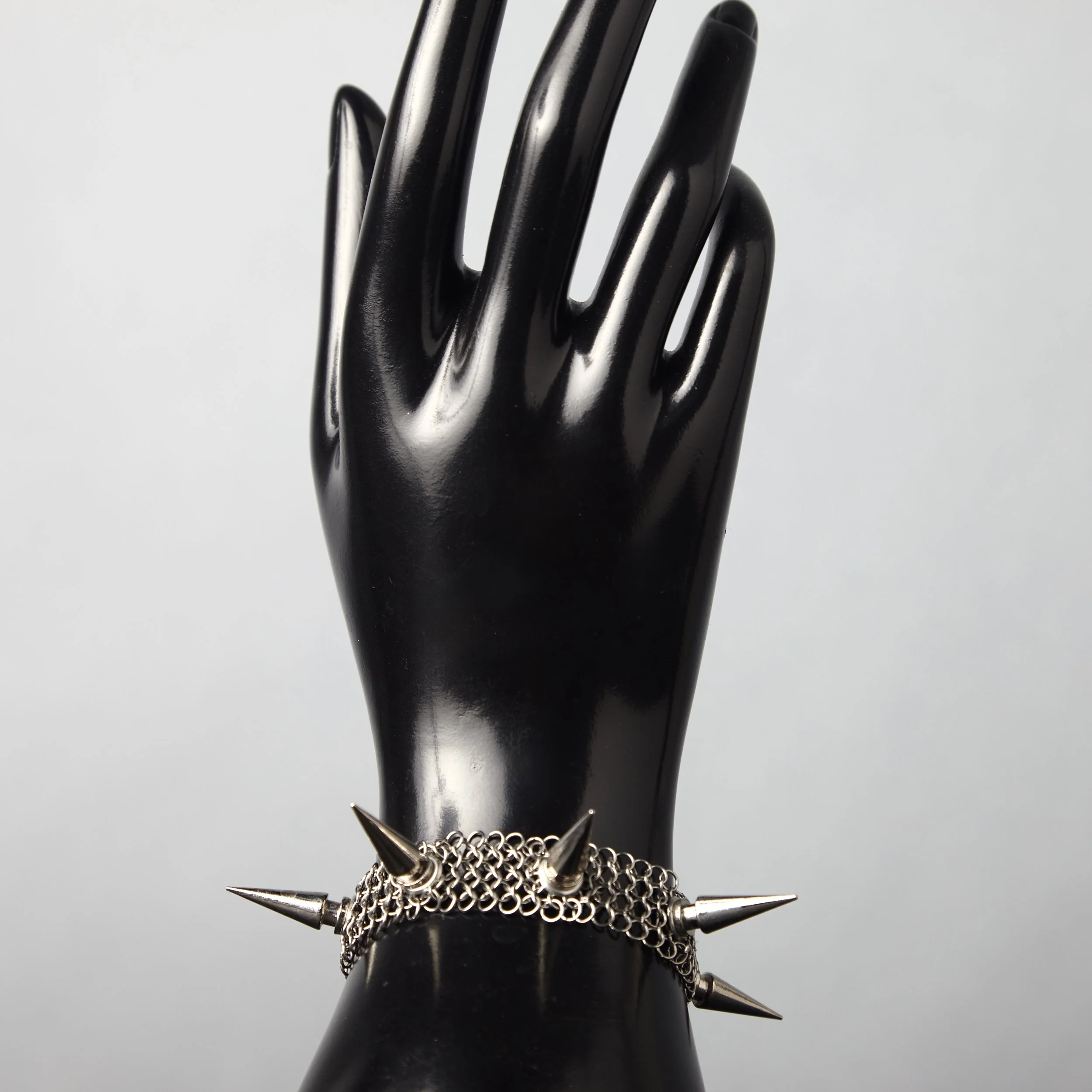 Le Spike Chainmail Cuff 2.jpg