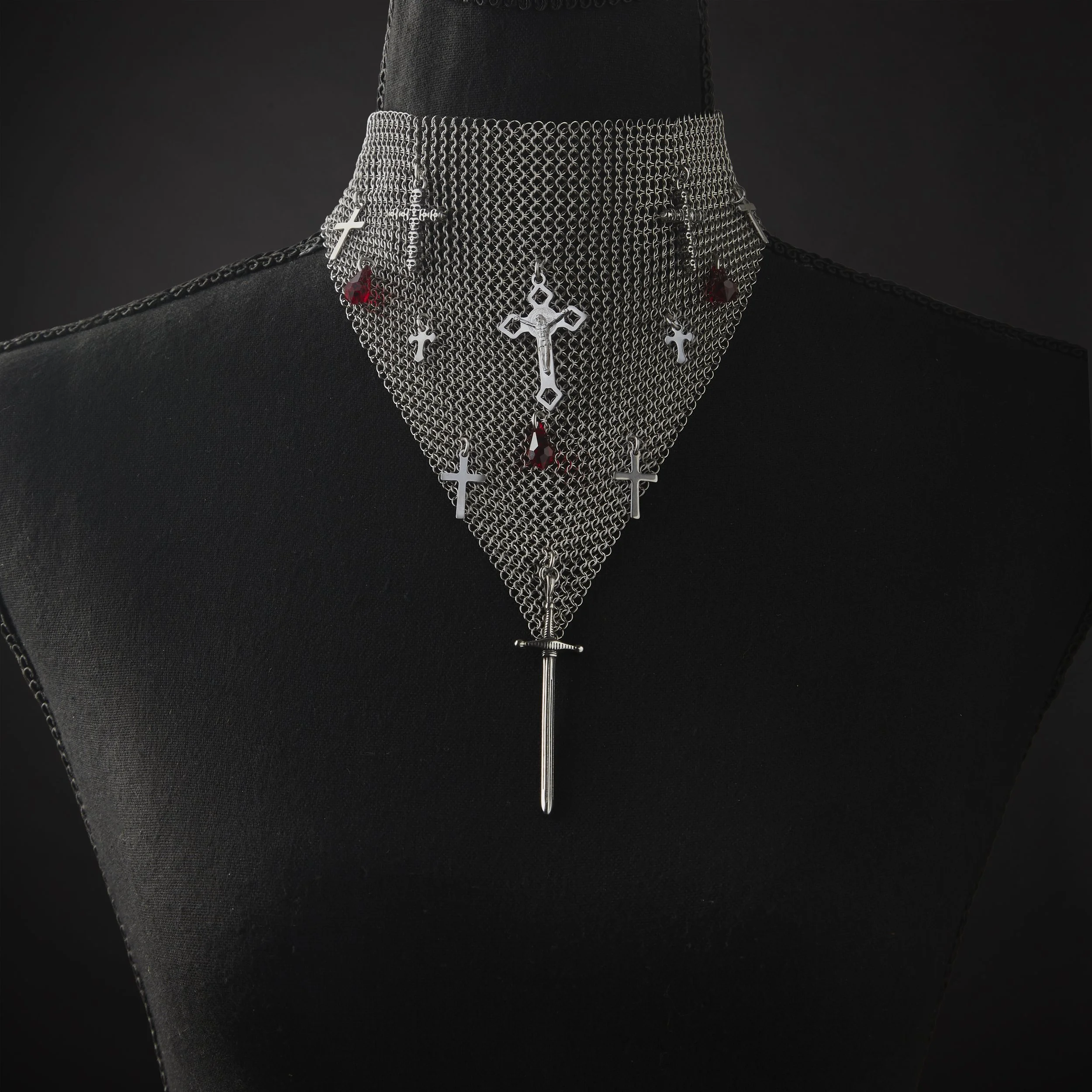 ETHEL NECKERCHIEF & PENDANTS