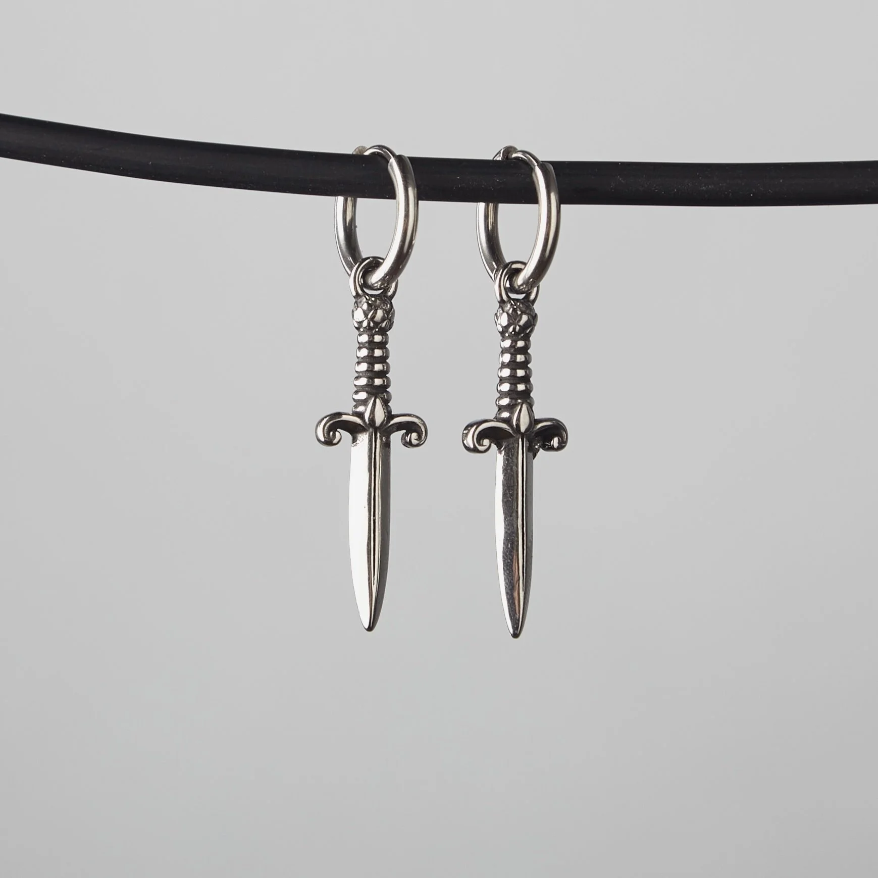 MEDIEVAL DAGGER EARRINGS