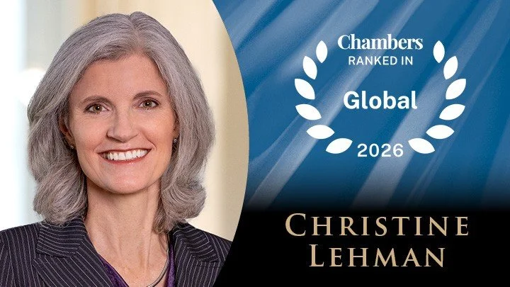 Christine Lehman Recognized in Chambers Global 2026 Guide for ITC Litigation&nbsp;