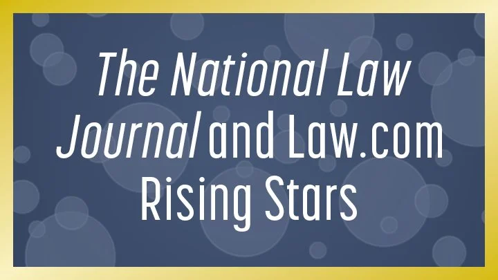 Connor Houghton and Philip Eklem Named Rising Stars by The National Law Journal and Law.com