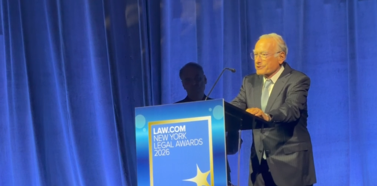 Michael Feldberg Honored with New York Law Journal’s Lifetime Achievement Award