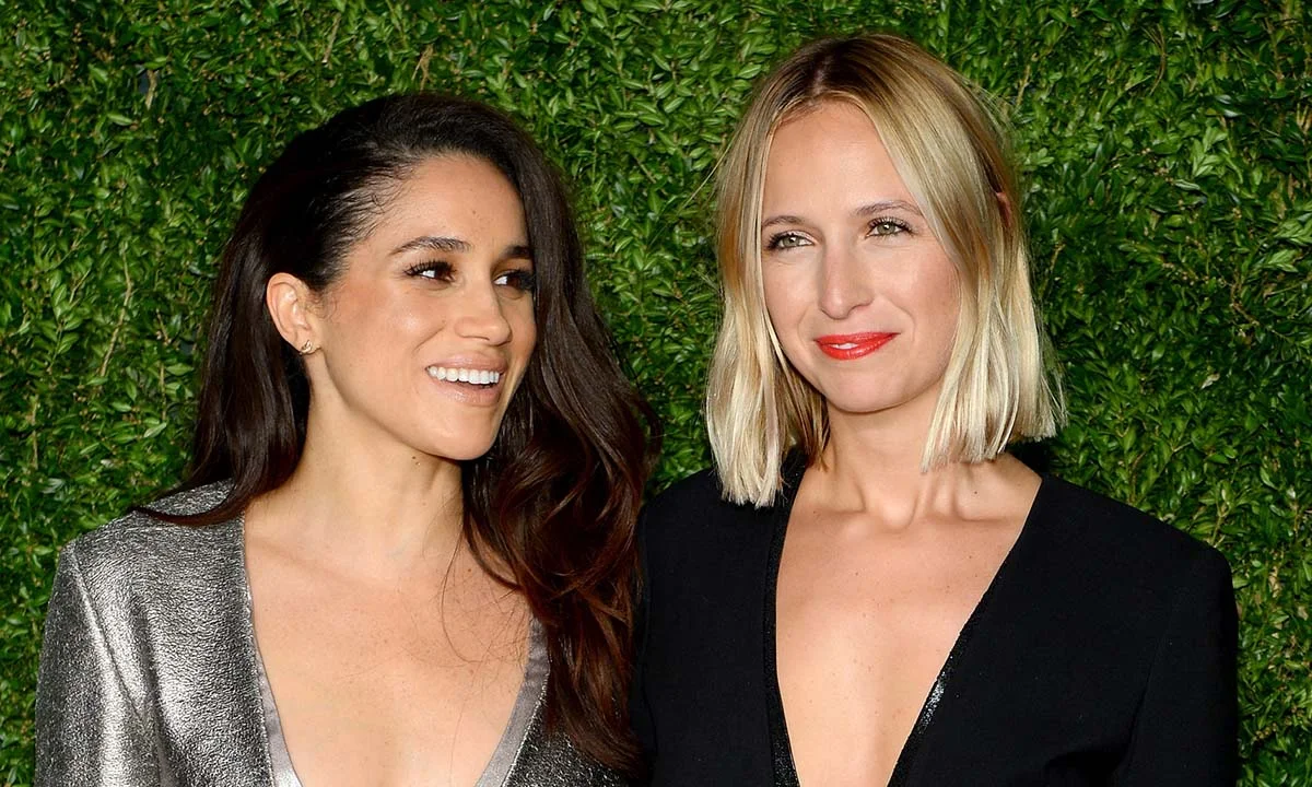Her Royal Highness, the Duchess of Sussex Meghan Markle and sustainable fashion designer Misha Nonoo