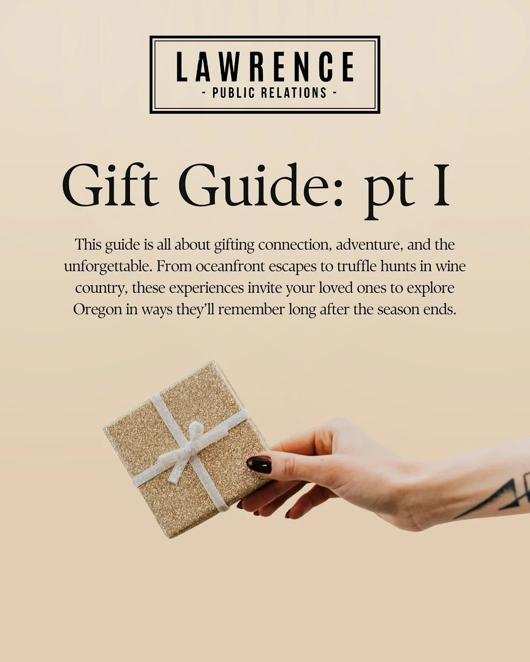 For the Wonder-Seekers, Wanderers &amp; Experience-Lovers...

Oregon is FULL of moments worth gifting: From coastal escapes and starlit adventures to truffle hunts and once-in-a-lifetime ways to experience the PNW.

This year, we&rsquo;re rounding up