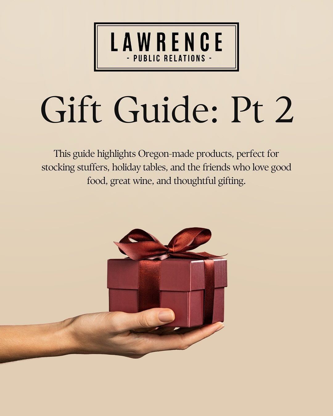 For the Flavor-Seekers, Hosts &amp; Homebodies...

From Oregon-crafted sakes and olive oils to festive wine trios, champagne-ready gifts, and cozy pantry favorites, Part Two of the LPR Gift Guide is all about savoring the season.

Whether you&rsquo;r